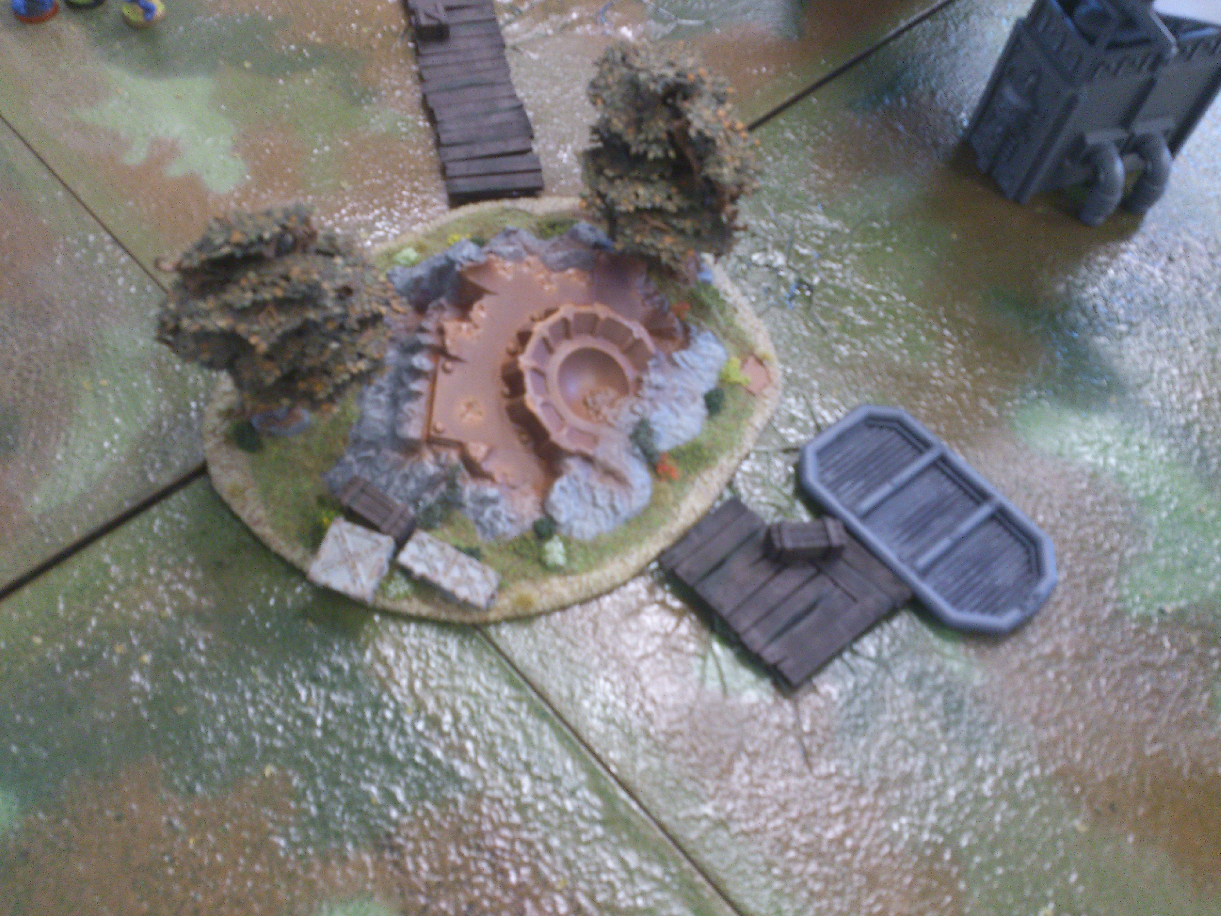 another island made from planetstrike terrain, all wooden jetties are modular