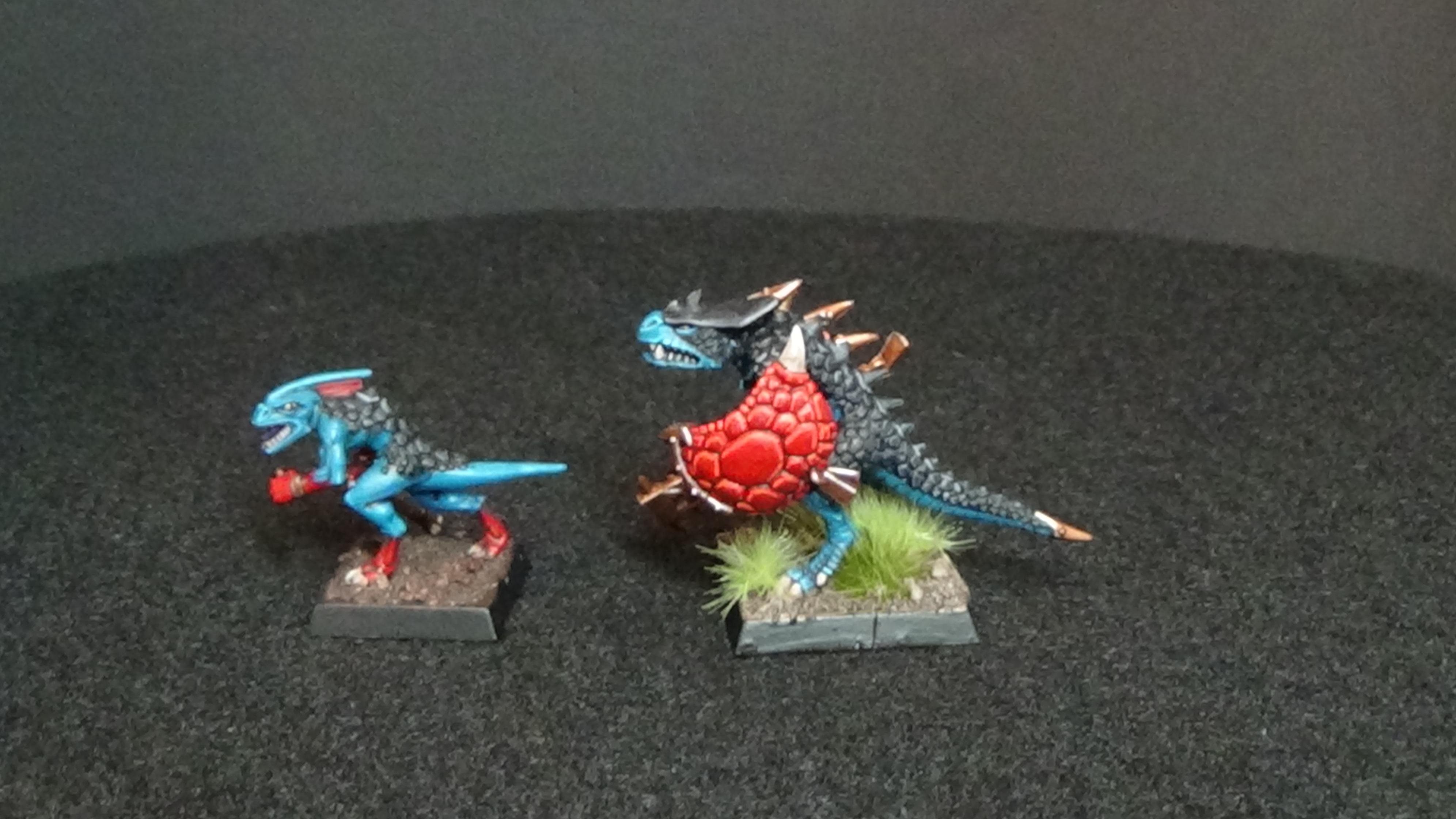 Lizardmen, Saurus, Skinks
