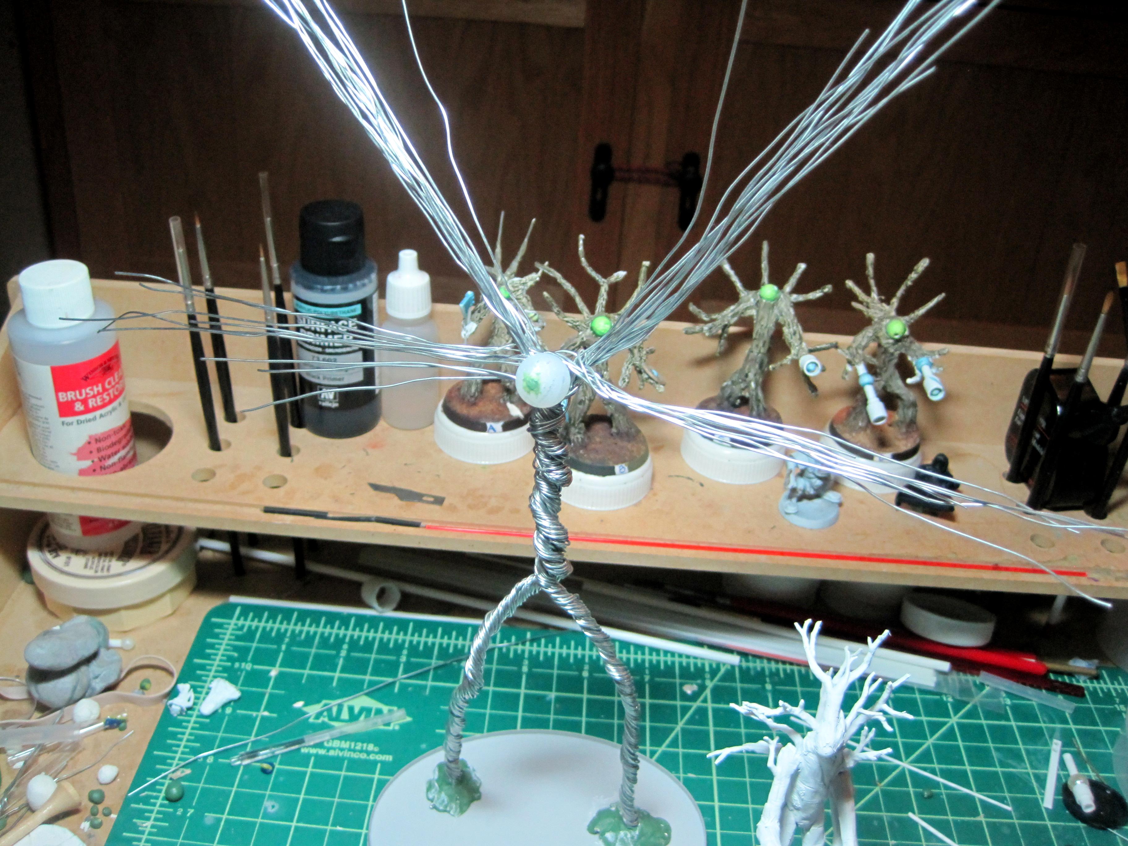 Eldar, Exodites, Trees, Warhammer 40,000, Wood Eldar, Wraith, Wraithknight