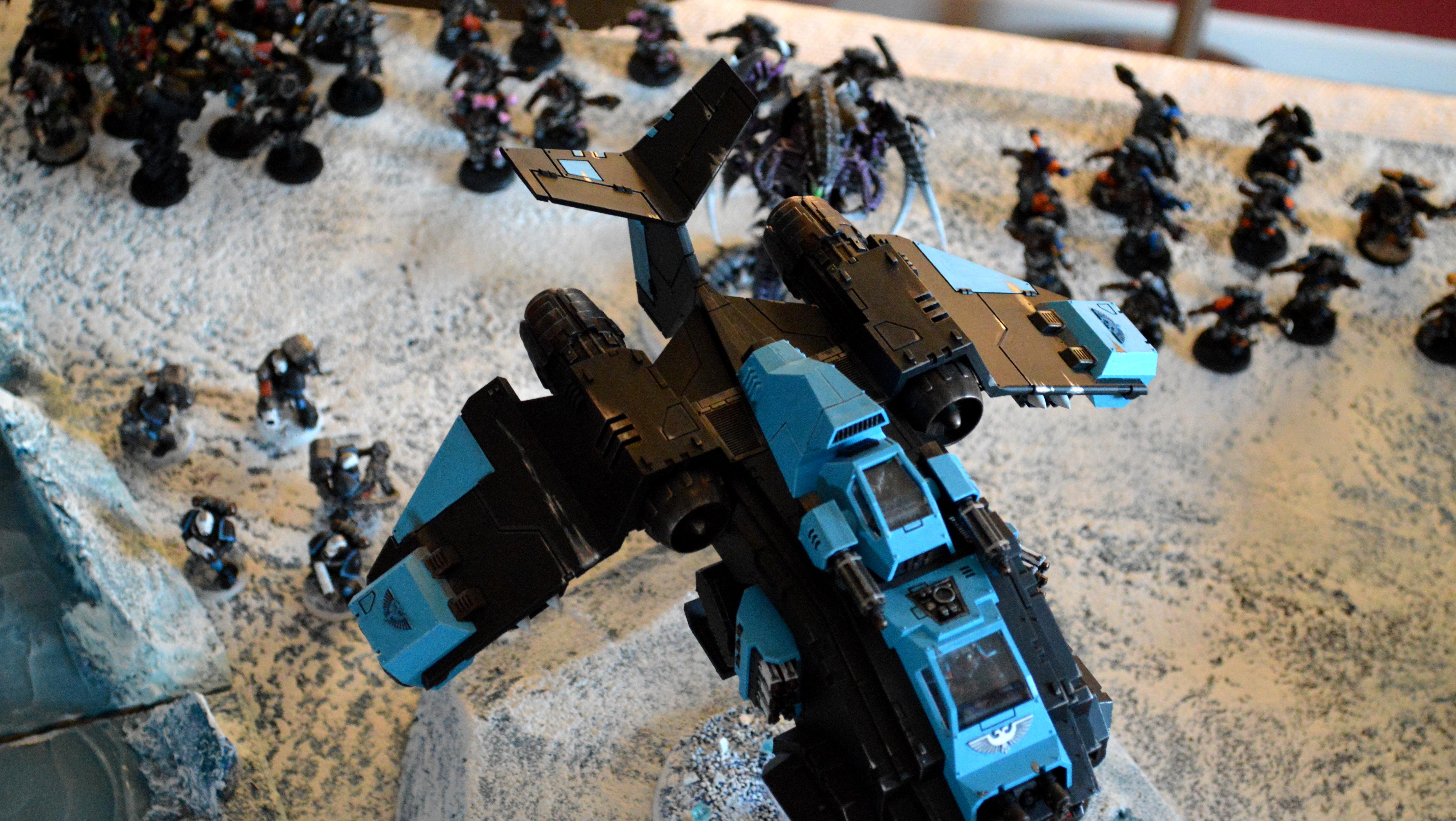 Apocalypse, Ice Angels, Ice Terrain, Orks, Space Marines, Space Wolves, Stompa, Tyranids, Warhammer 40,000