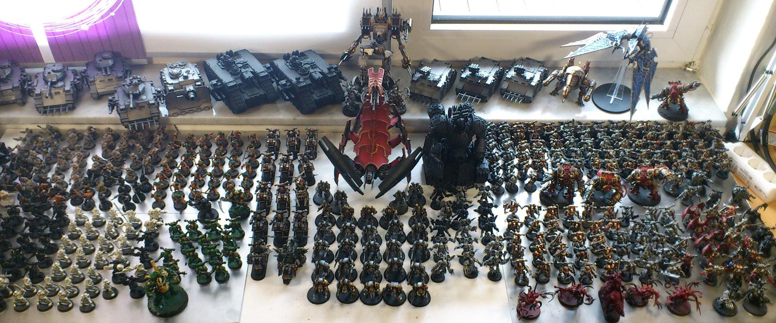 Army, Chaos, Chaos Space Marines, Horde