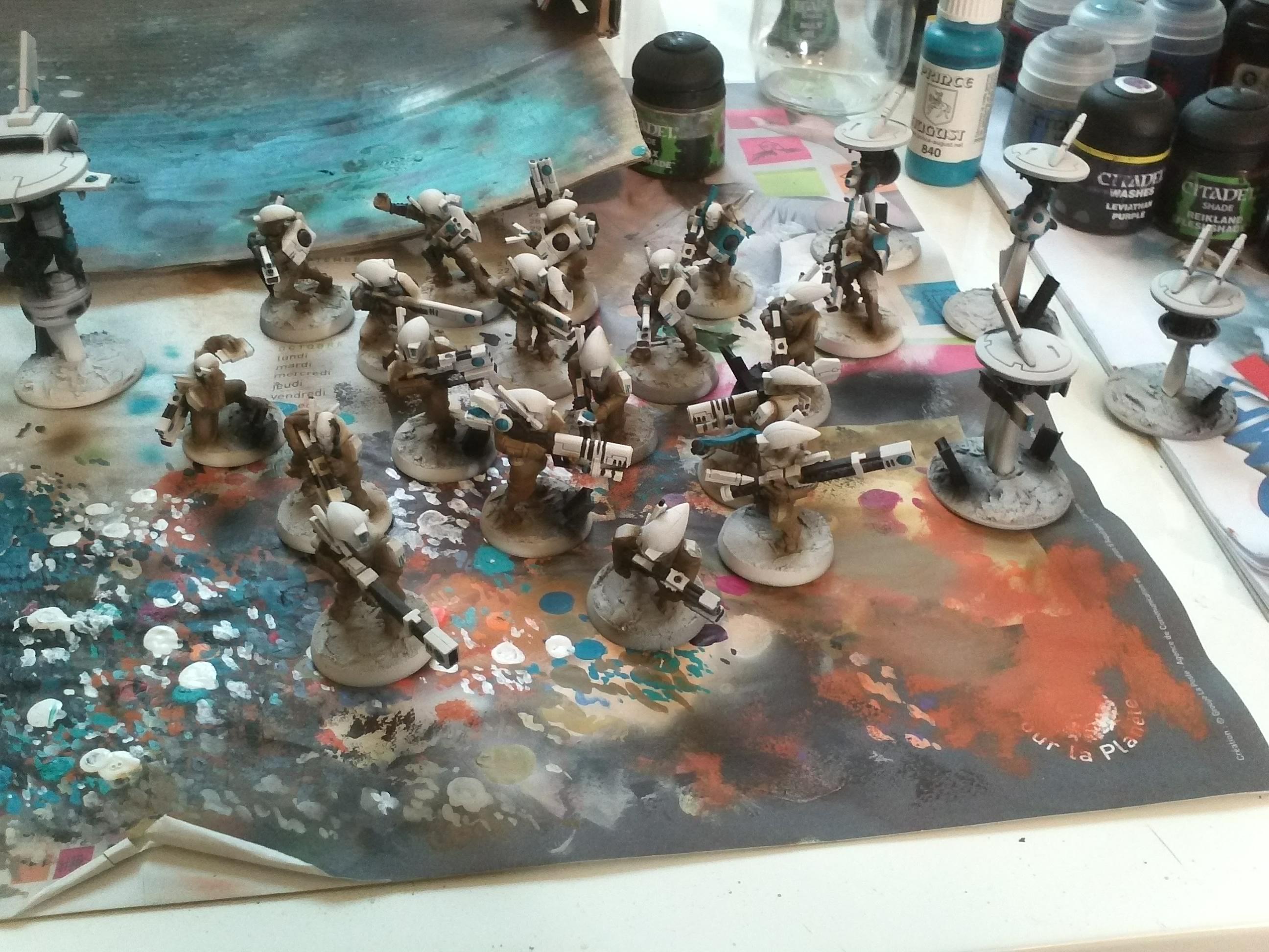 Tau, Warhammer 40,000, Work In Progress
