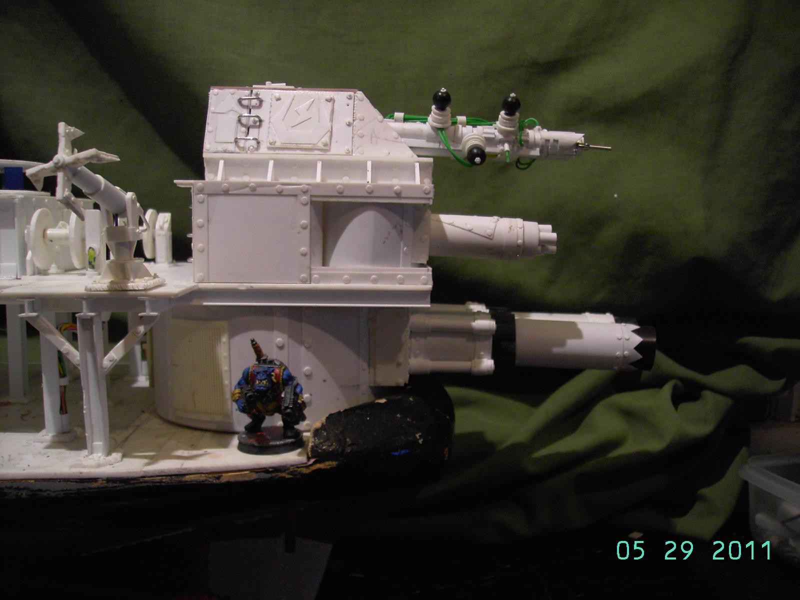 Battleship, Broadsides, Cradle, Deathroller, Orks, Warship