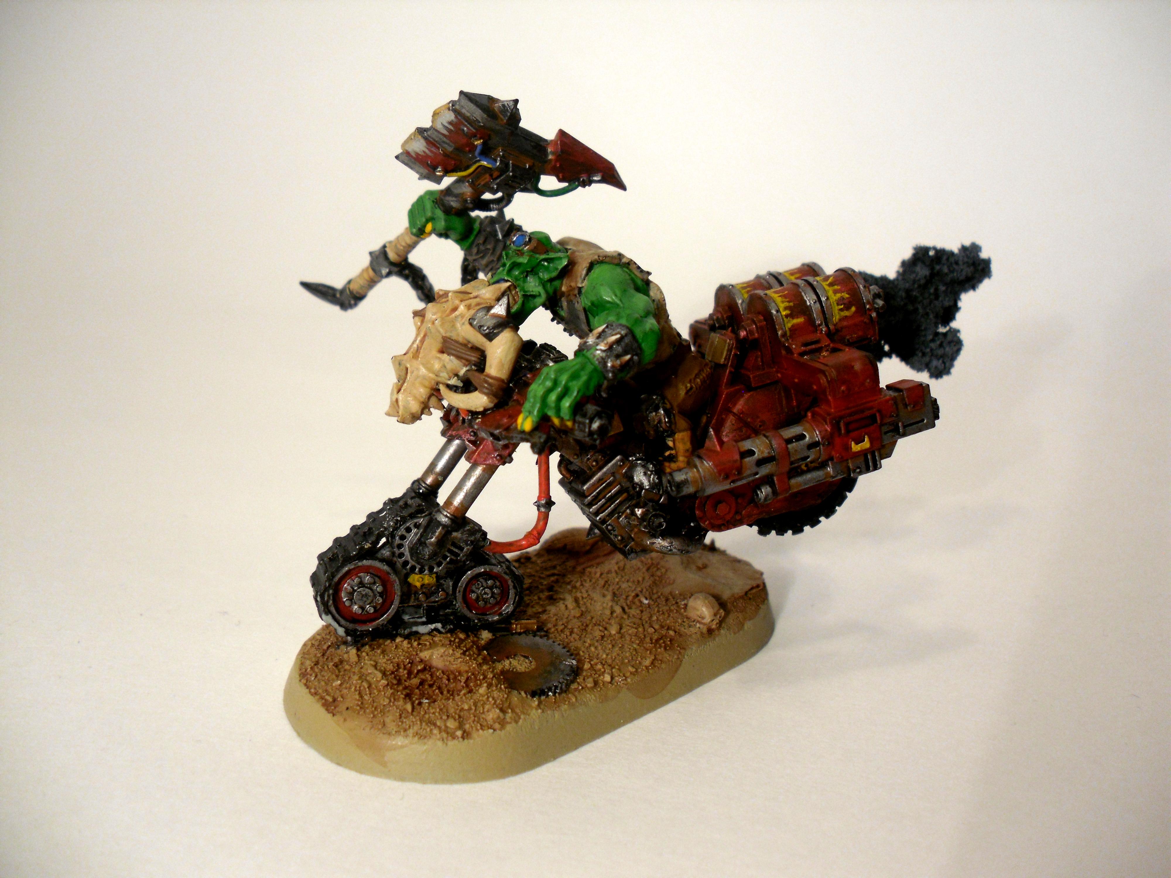 Bike, Nob, Nob Bikers, Ork Nobz, Orks