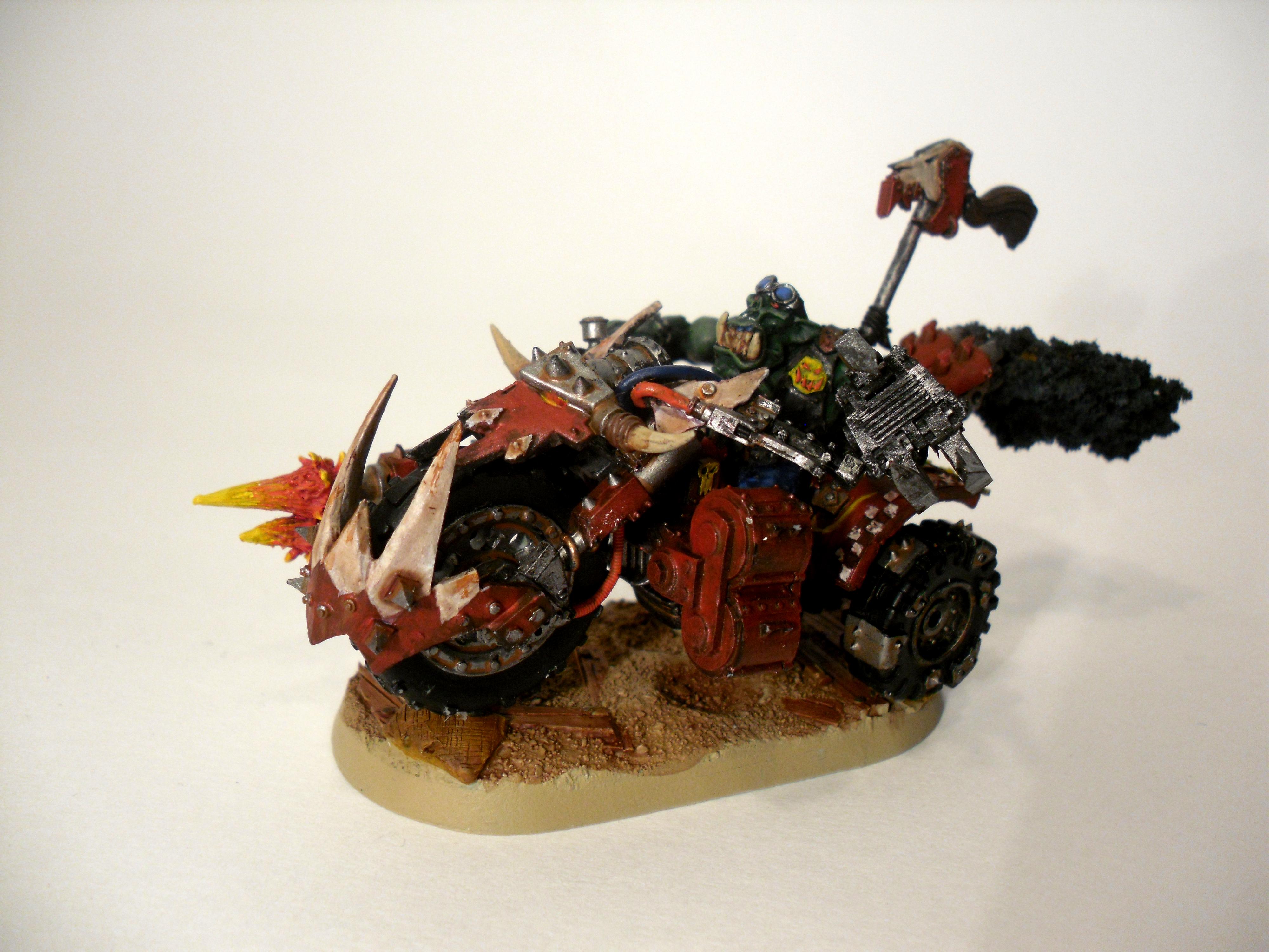 Bike, Nob, Nob Bikers, Ork Nobz, Orks