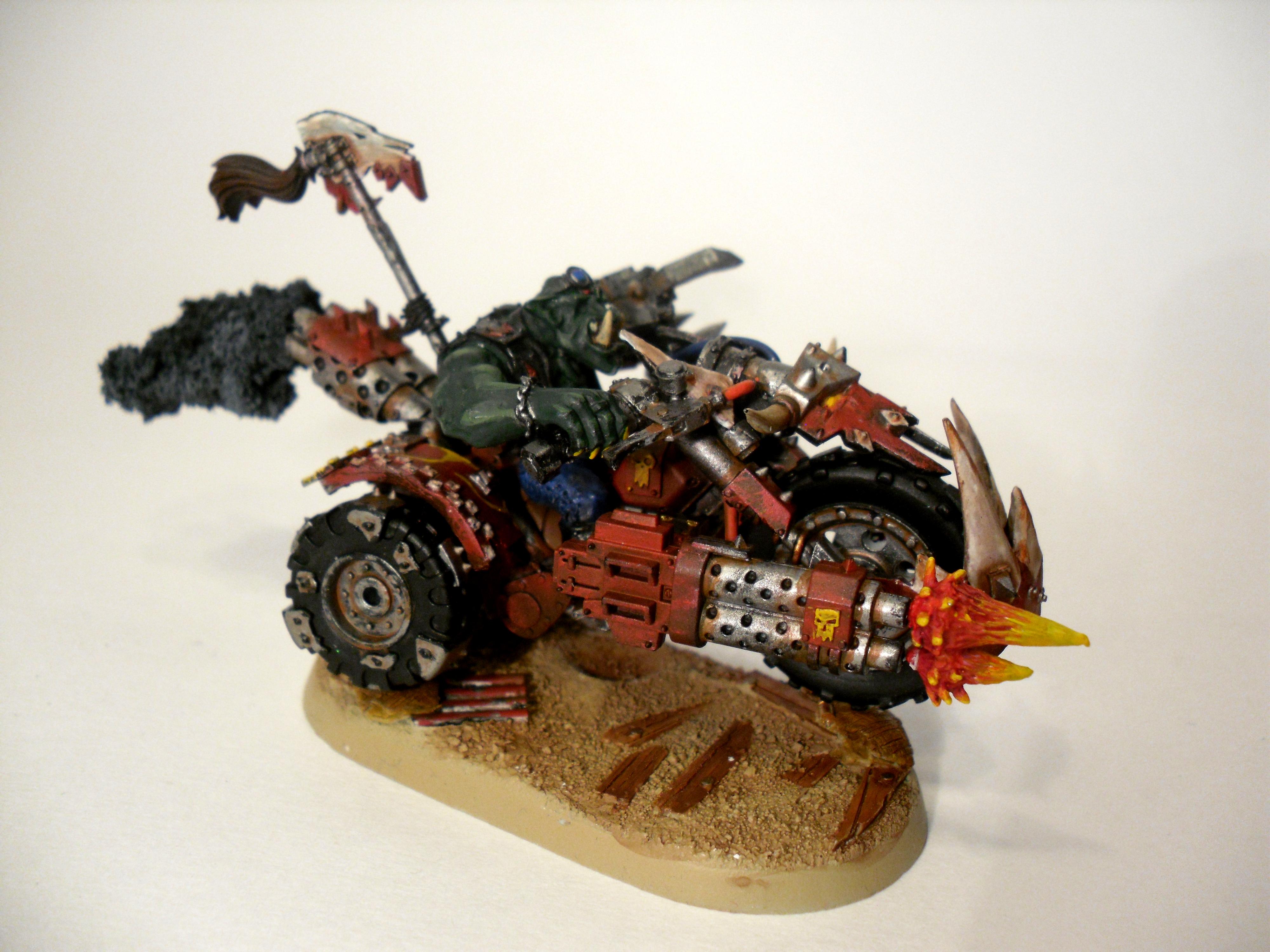 Bike, Nob, Nob Bikers, Ork Nobz, Orks
