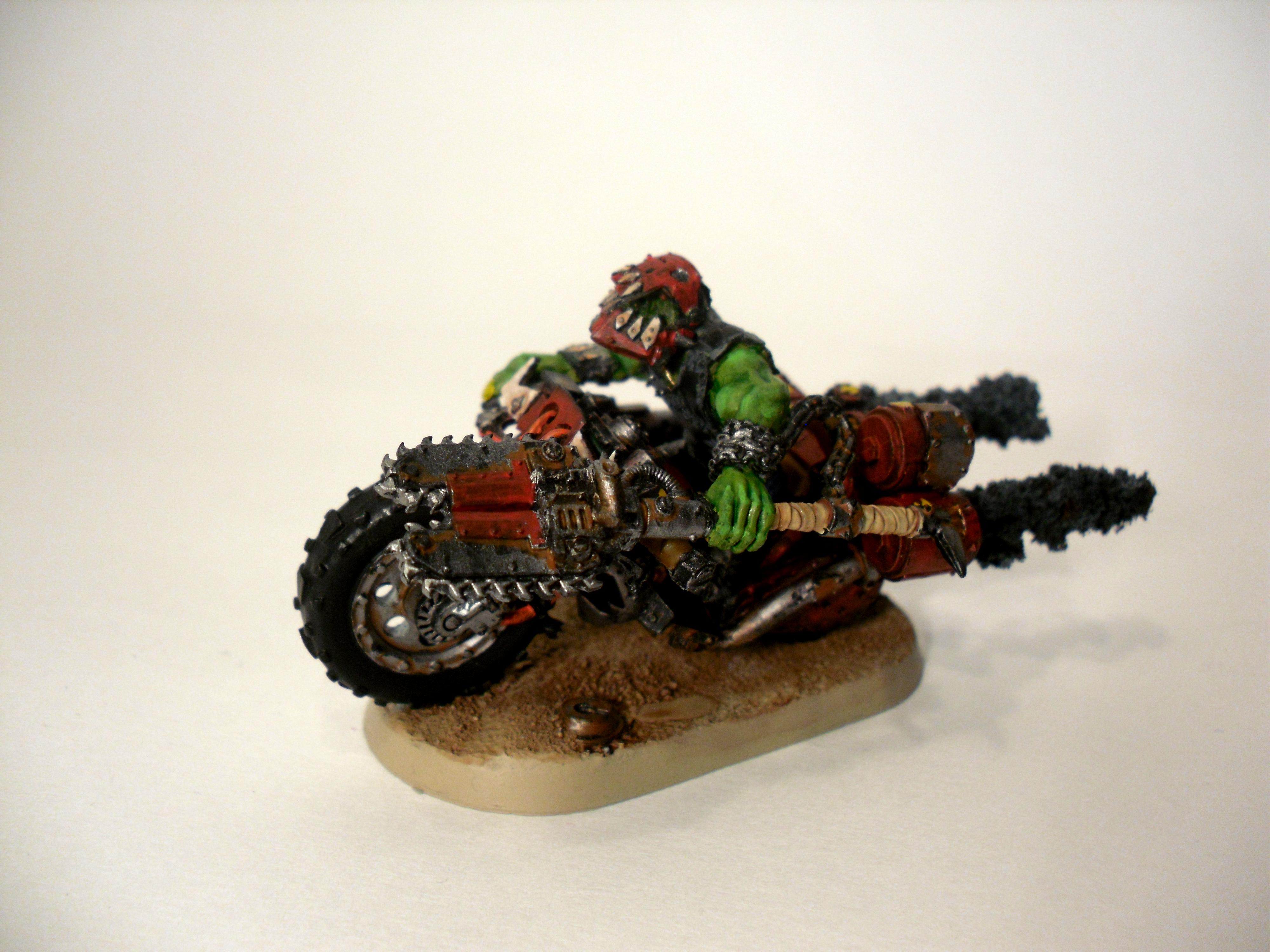 Bike, Nob, Nob Bikers, Ork Nobz, Orks