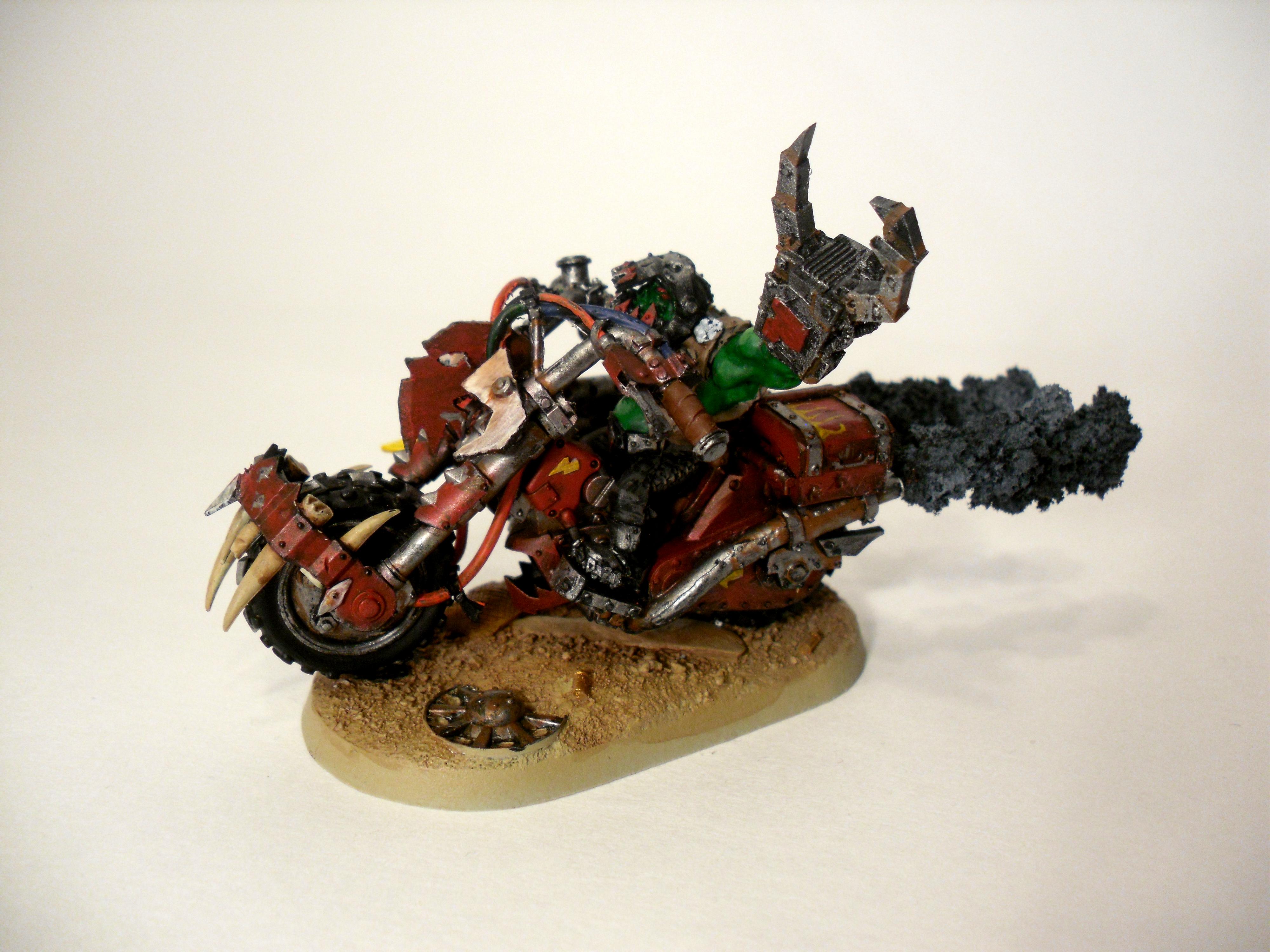 Bike, Nob, Nob Bikers, Ork Nobz, Orks
