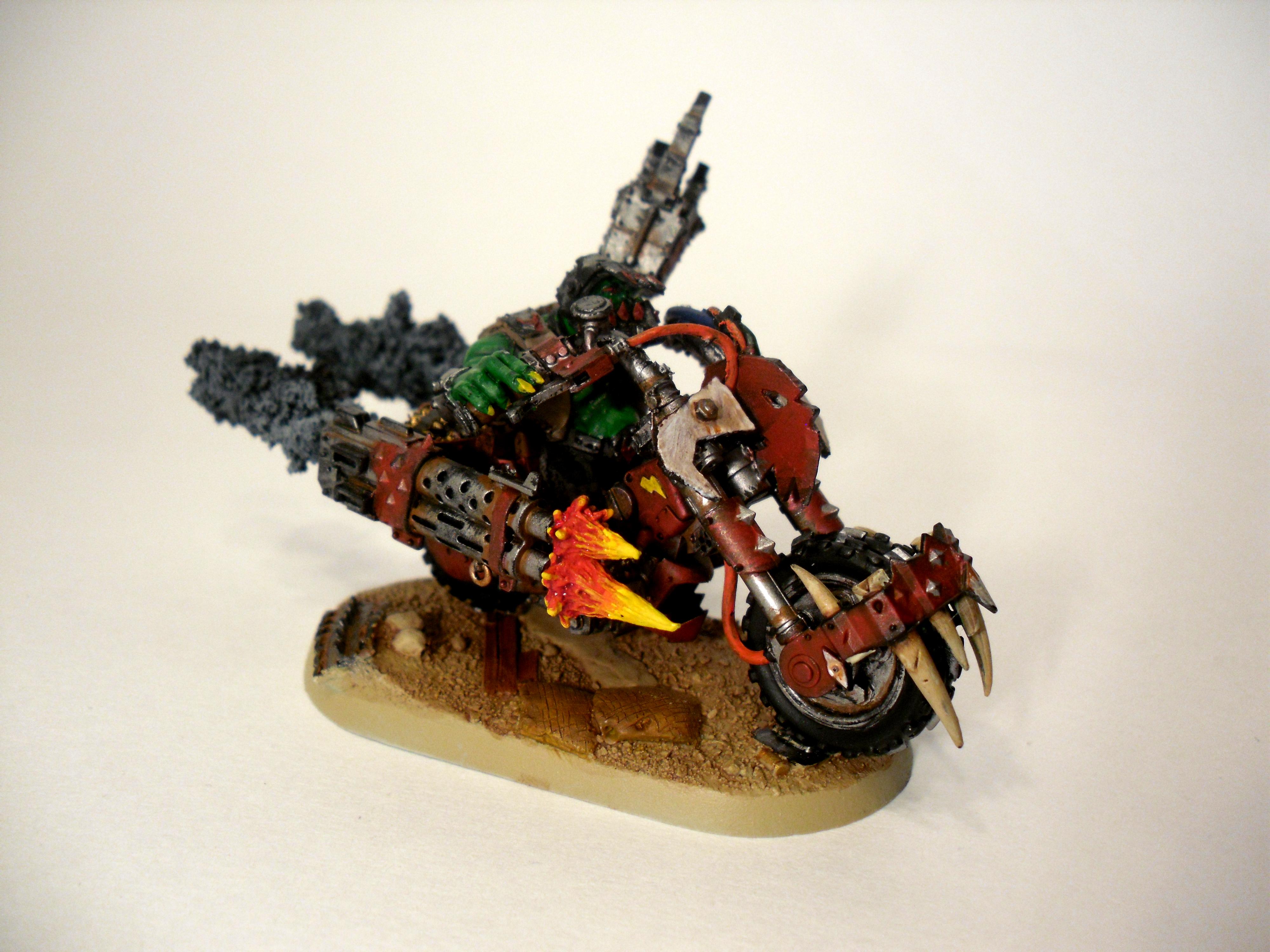 Bike, Nob, Nob Bikers, Ork Nobz, Orks