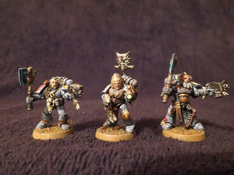 Power axes and Twin laspistols