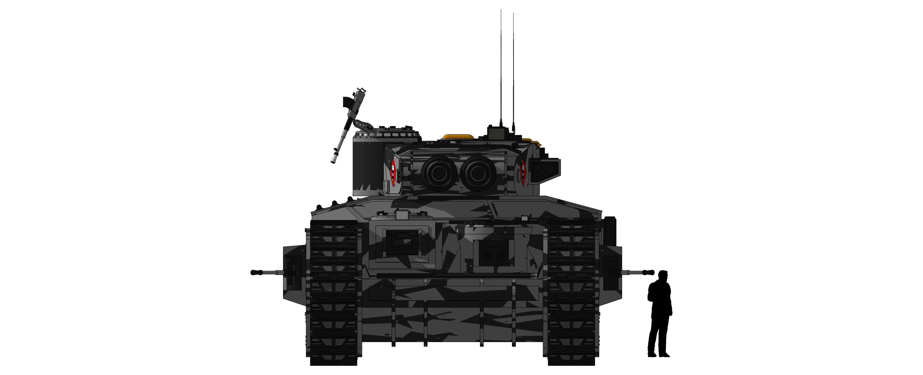 Imperial Guard, Macharius, Scratch Build, Super-heavy, Tank, Tanl
