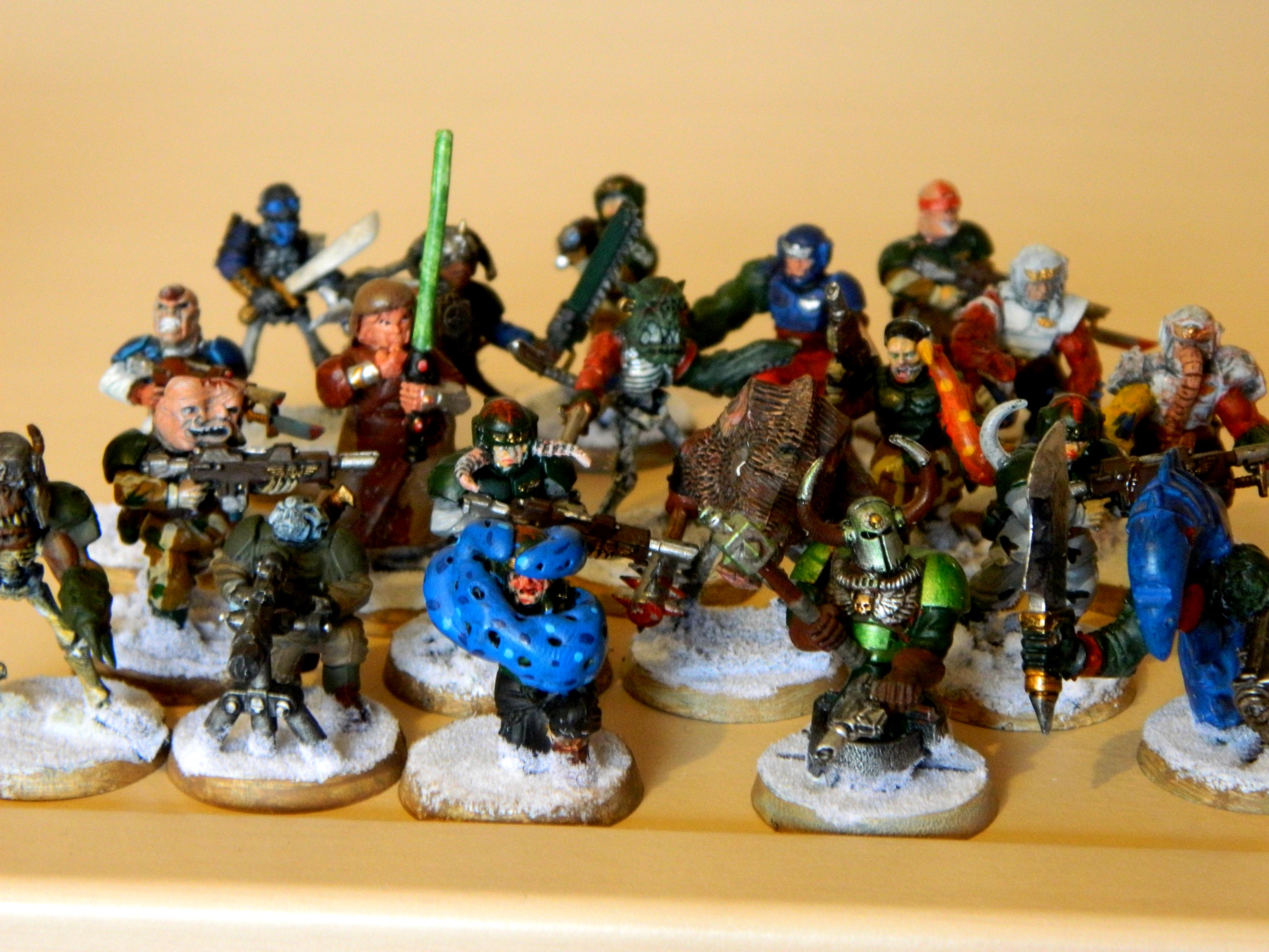 Cannon Fodder, Chaos, Conversion, Cultist, Horde, Mutant, Snow, Squad, Traitor