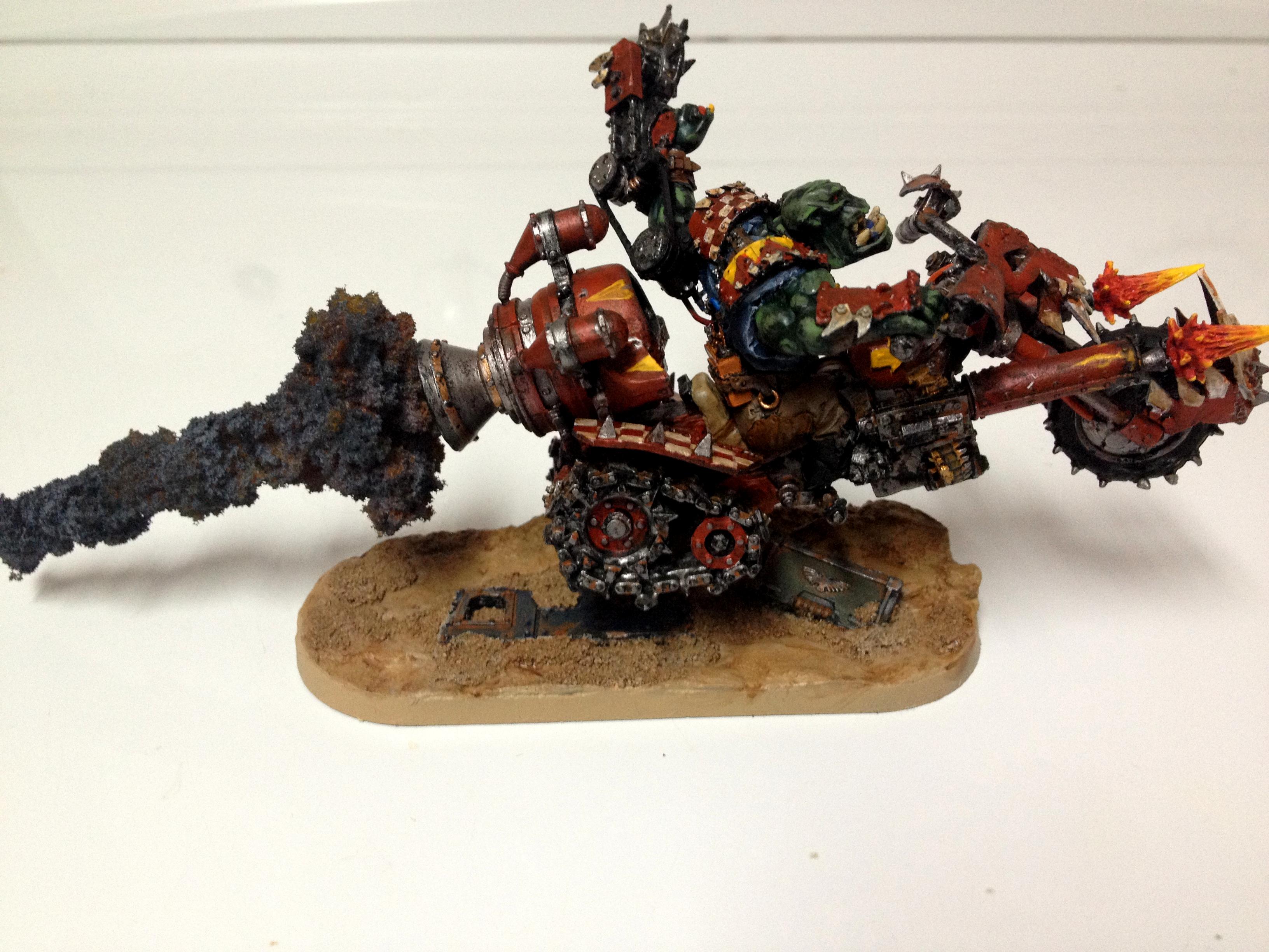Bike, Orks, Warboss, Zhadsnark