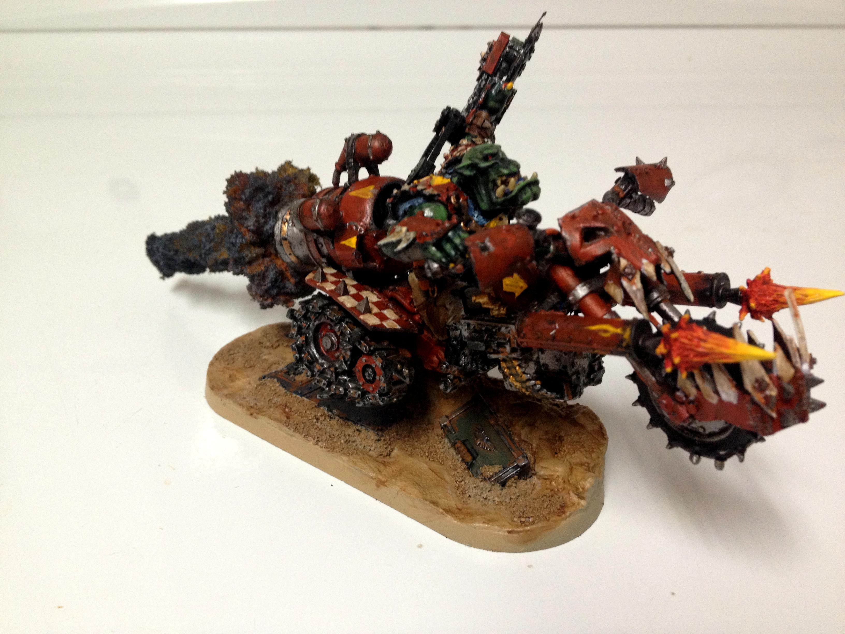 Bike, Orks, Warboss, Zhadsnark