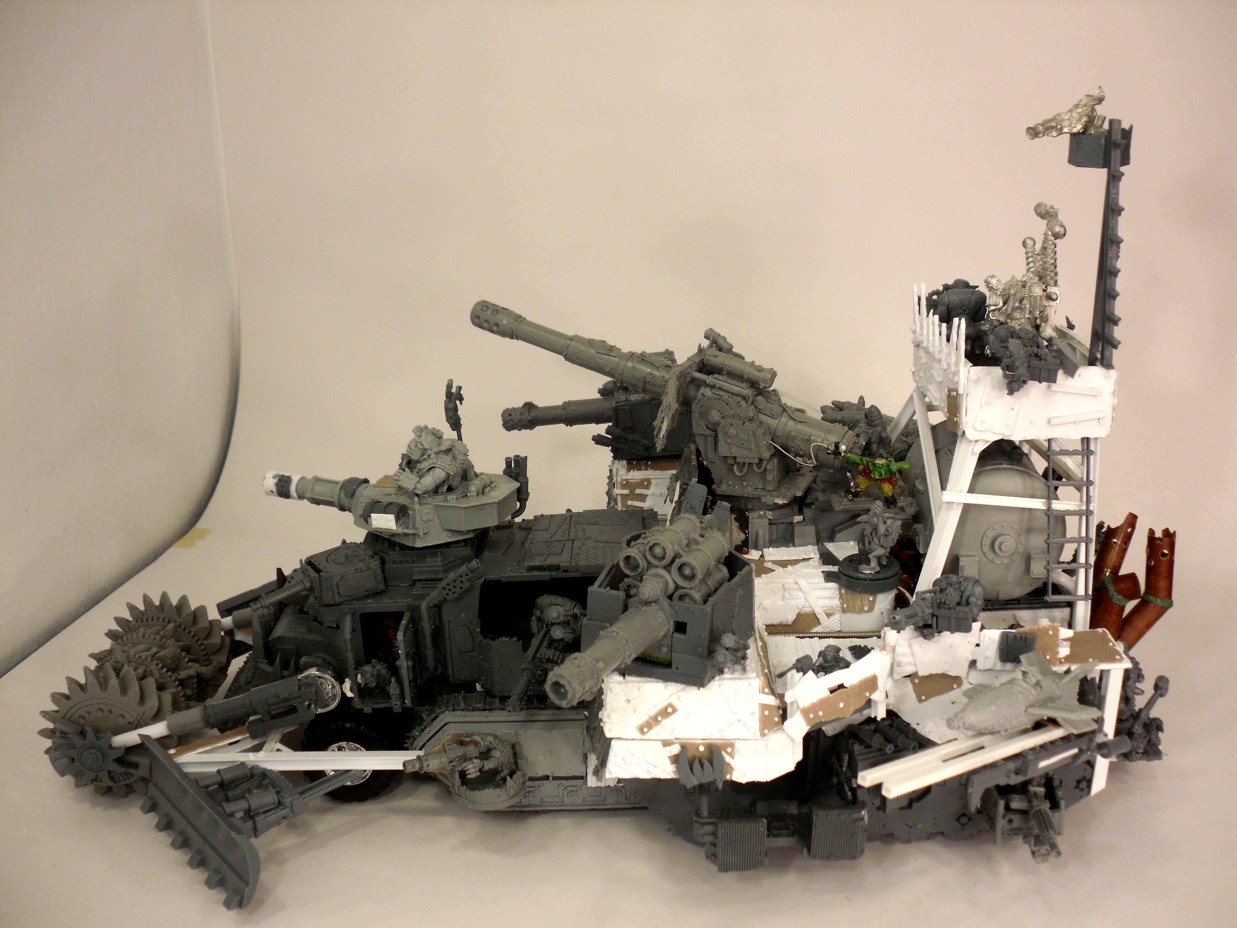 Battle Fortress, Battlewagon, Custom, Orks, Super-heavy