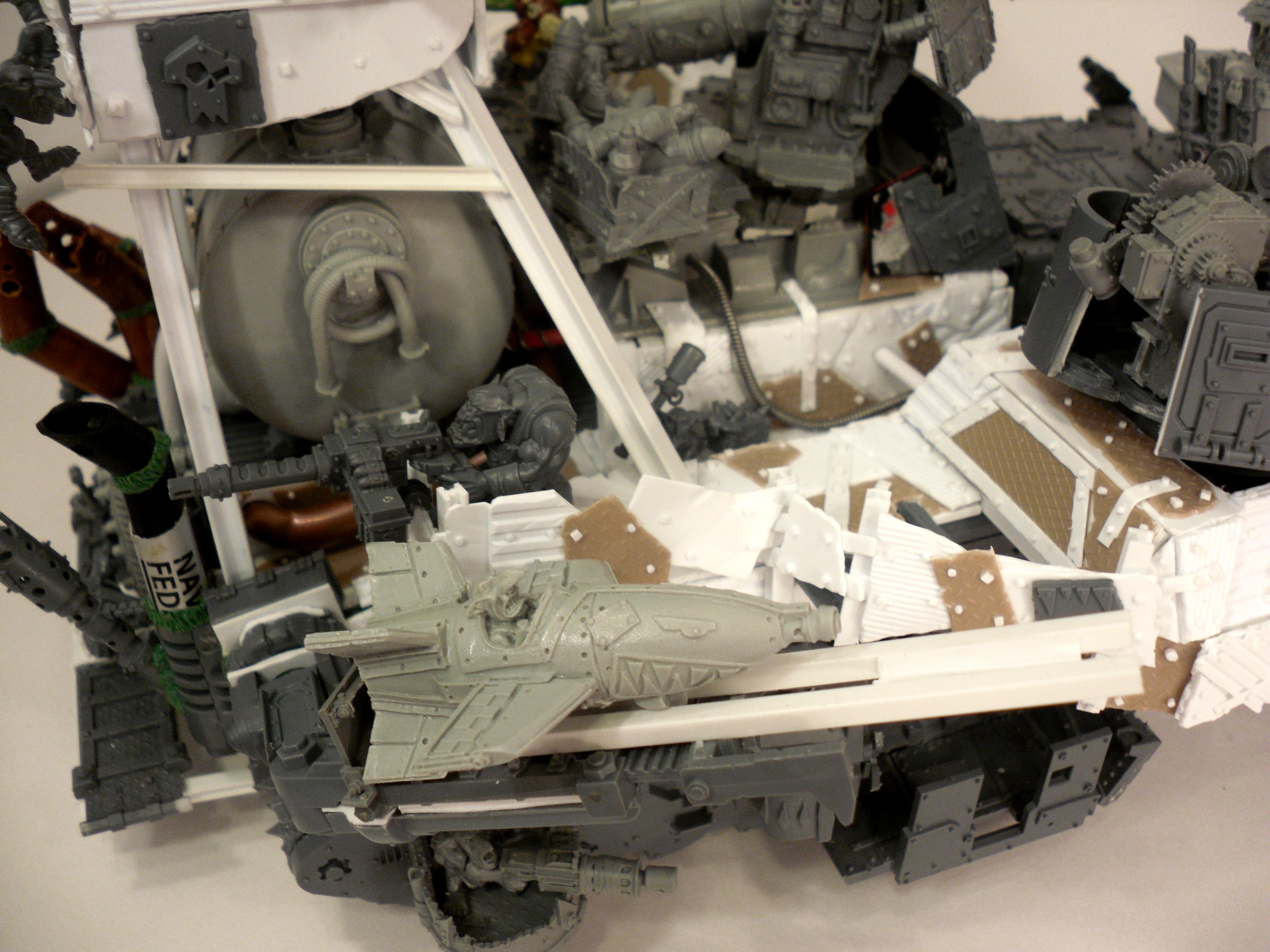 Battle Fortress, Battlewagon, Custom, Orks, Super-heavy