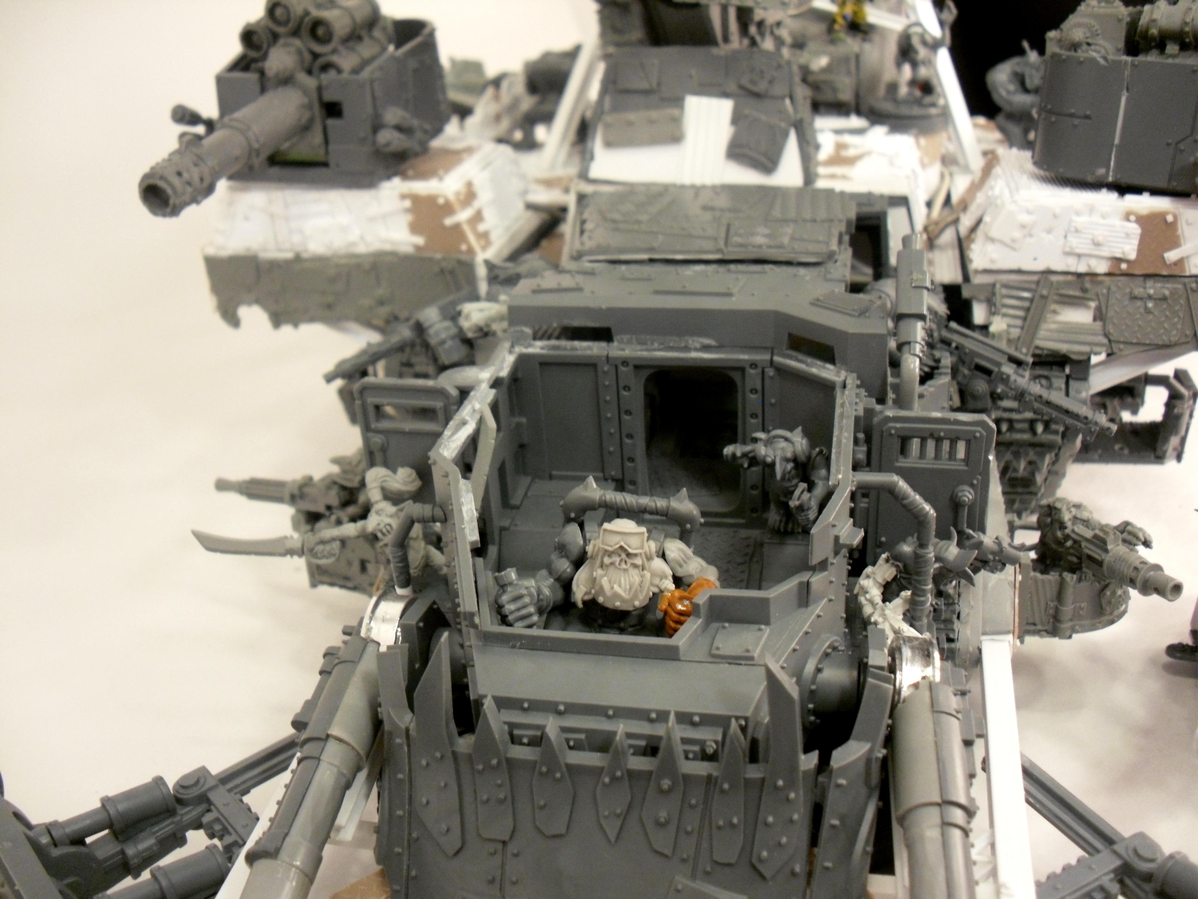 Battle Fortress, Battlewagon, Custom, Orks, Super-heavy