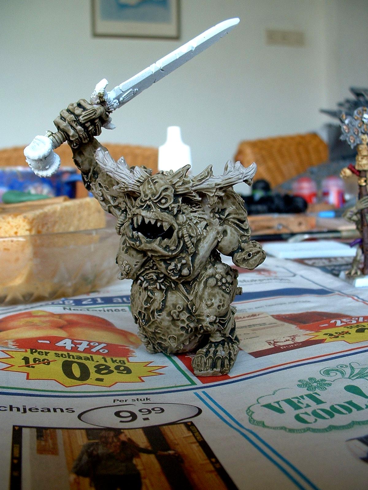 Chaos, Daemons, Great Unclean One, Greater Daemon, Guo, Nurgle, Work In Progress
