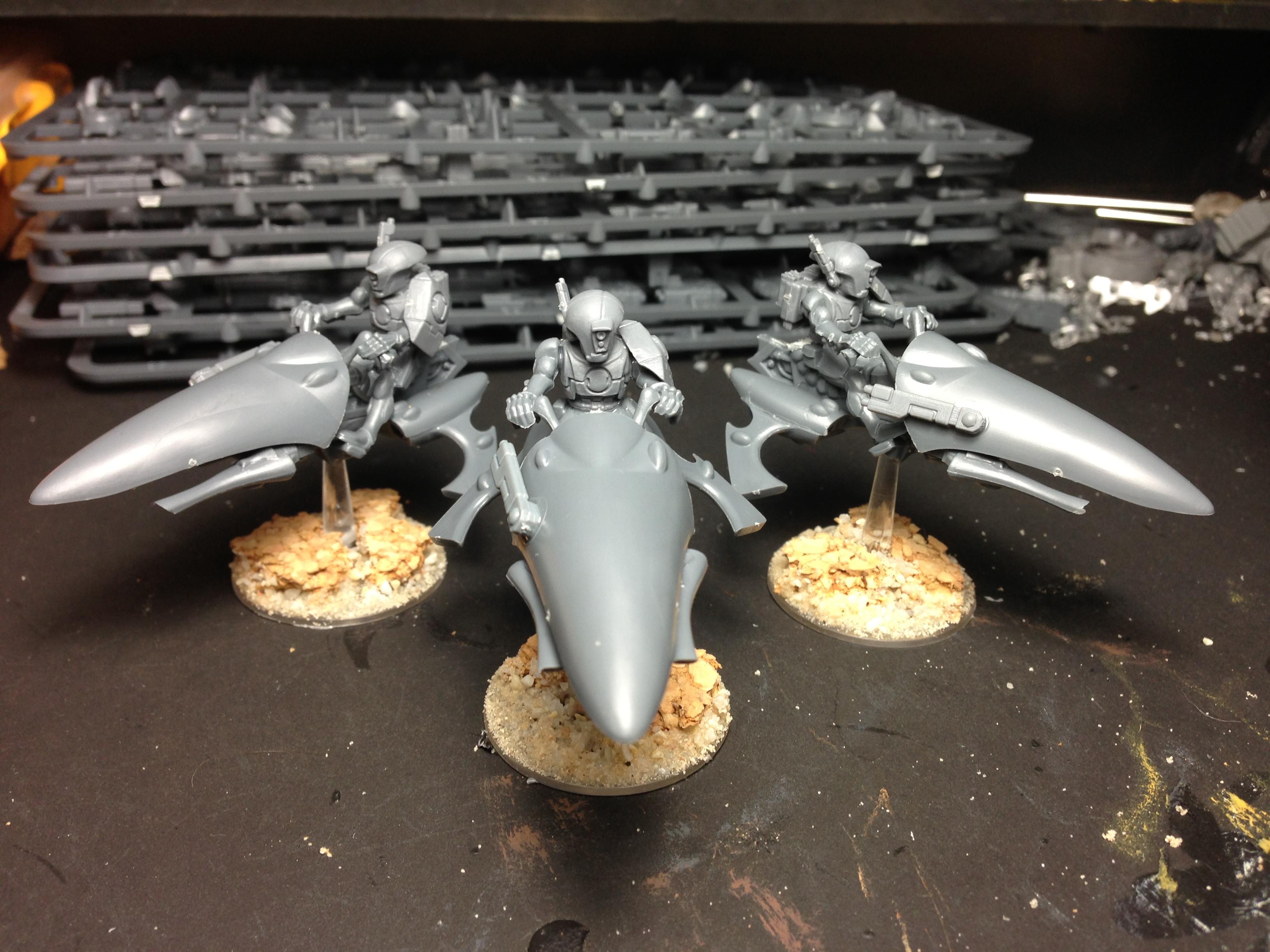 Eldar Allied Jetbikes for Tau