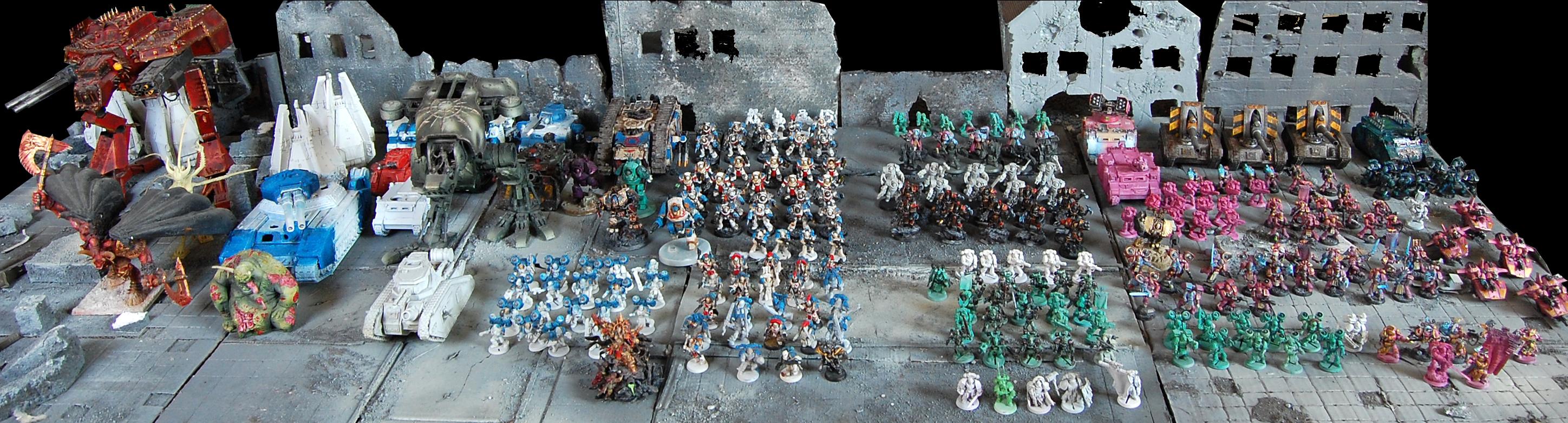 Apocalypse, Emperor&acute;s Children, Heresy, Sons Of Horus, World Eaters