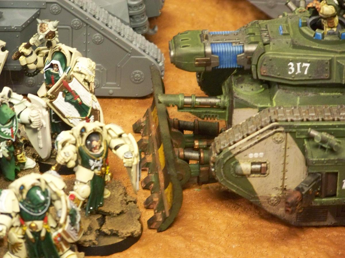 Apocalypse, Dark Angels, Executioner, Imperial Guard, Leman Russ, Terminator Armor, Warhammer 40,000