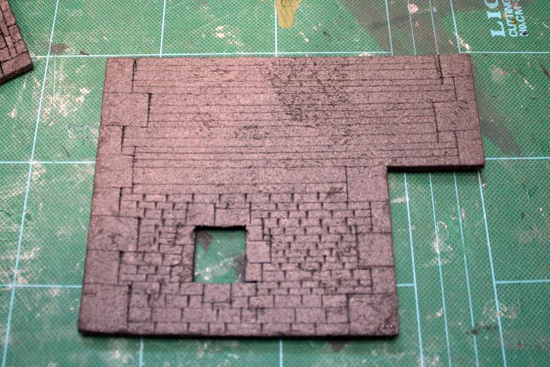Brushfire, Buildings, Terrain, Work In Progress