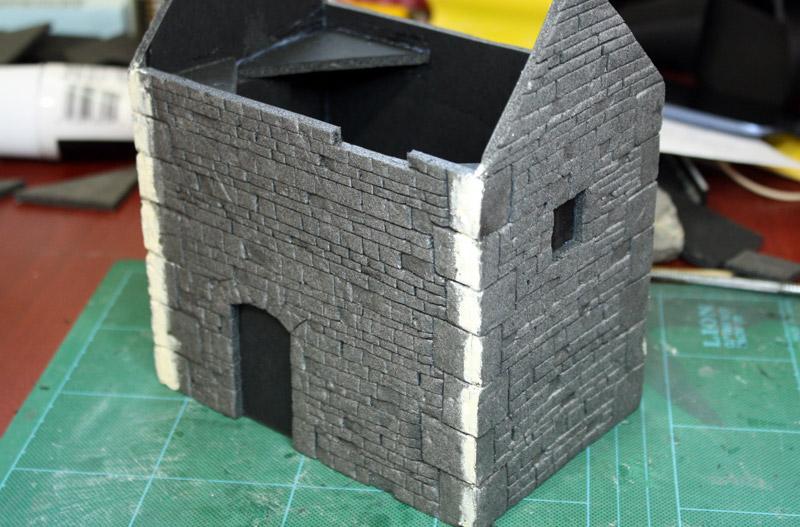 Brushfire, Buildings, Terrain, Work In Progress