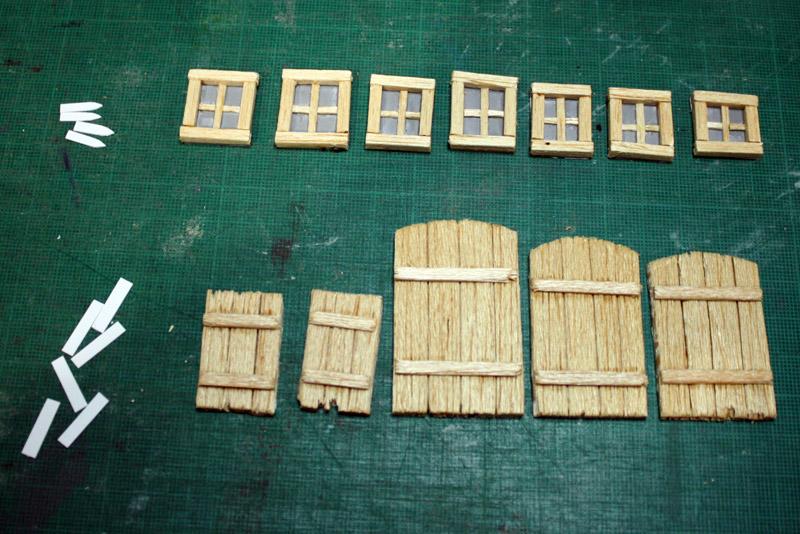 Brushfire, Buildings, Terrain, Work In Progress