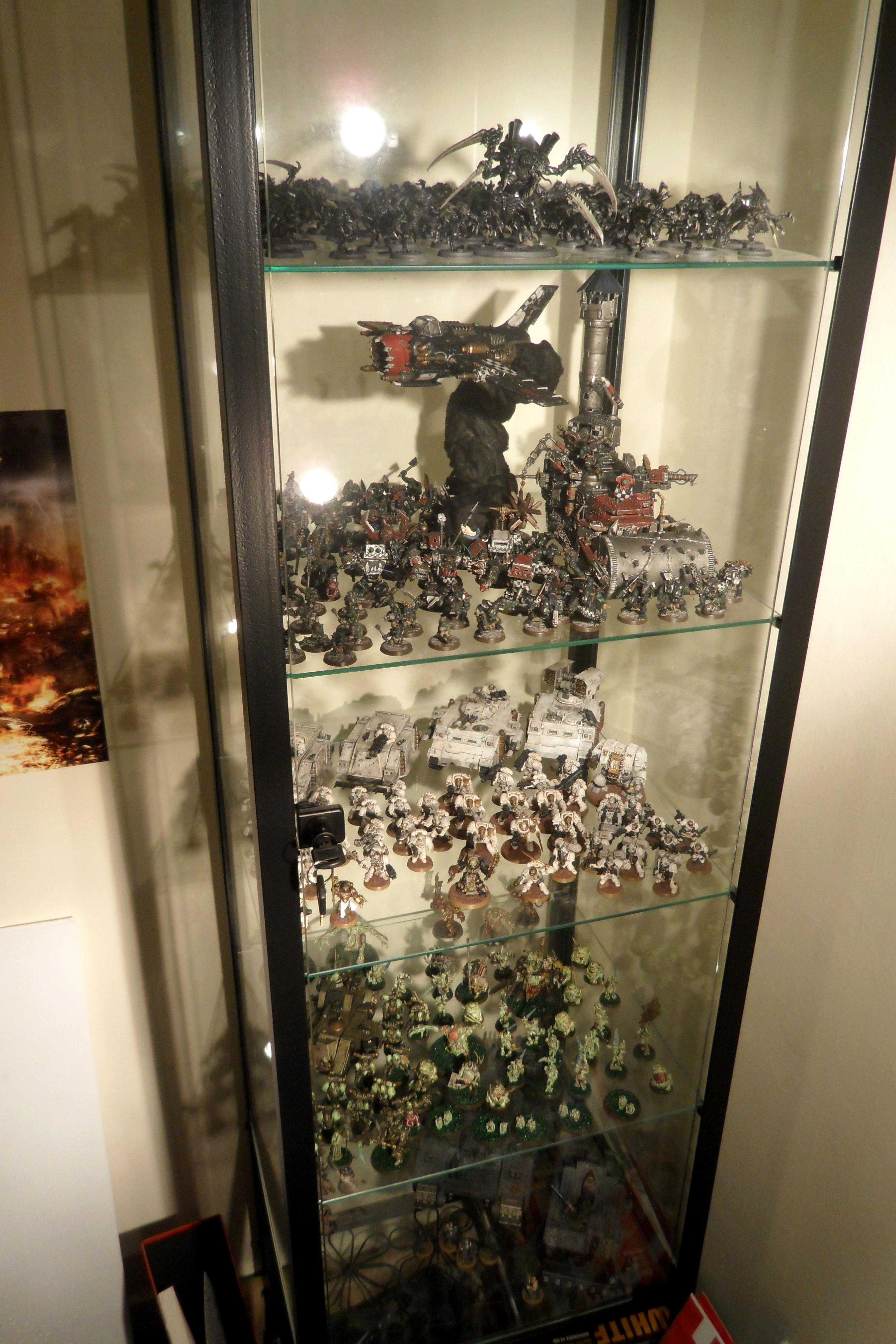 Chaos Space Marines, Genestealer, Imperial Guard, Nurgle, Orks, Space Marines, Tyranids