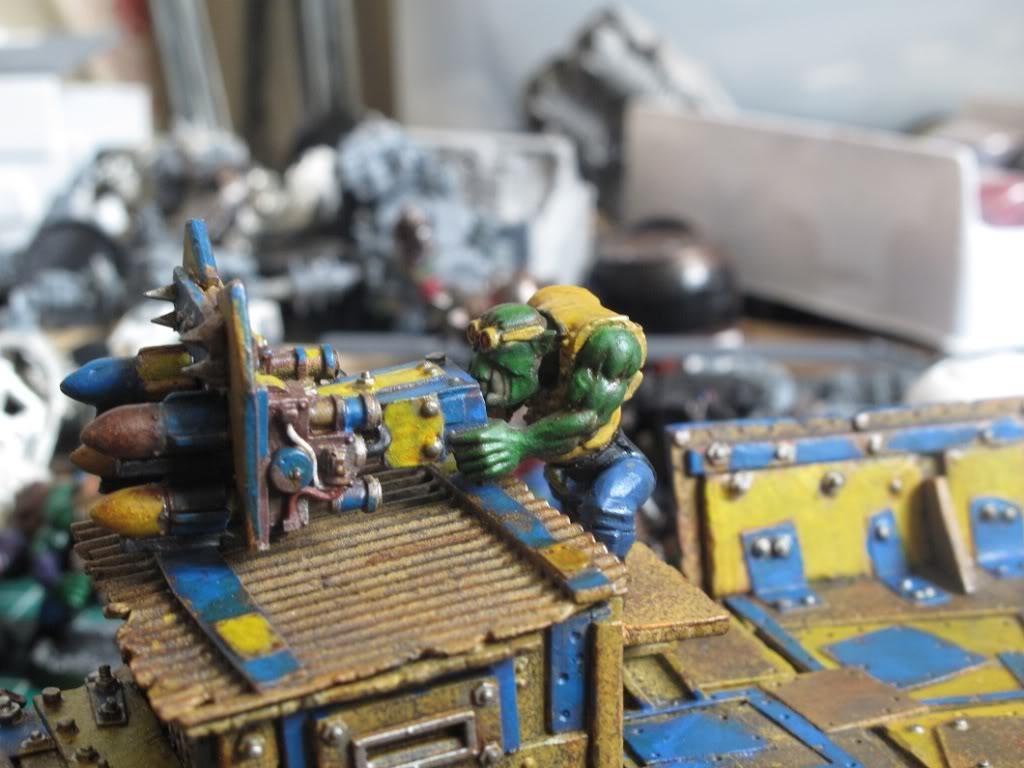Badmoons, Deathskulls, Orks, Scratch Build