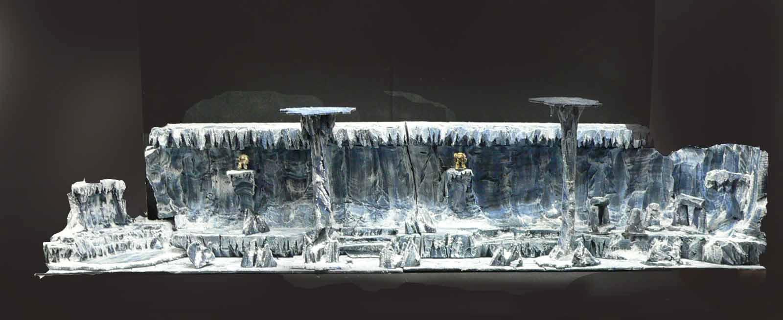 Ice Wall, Full display