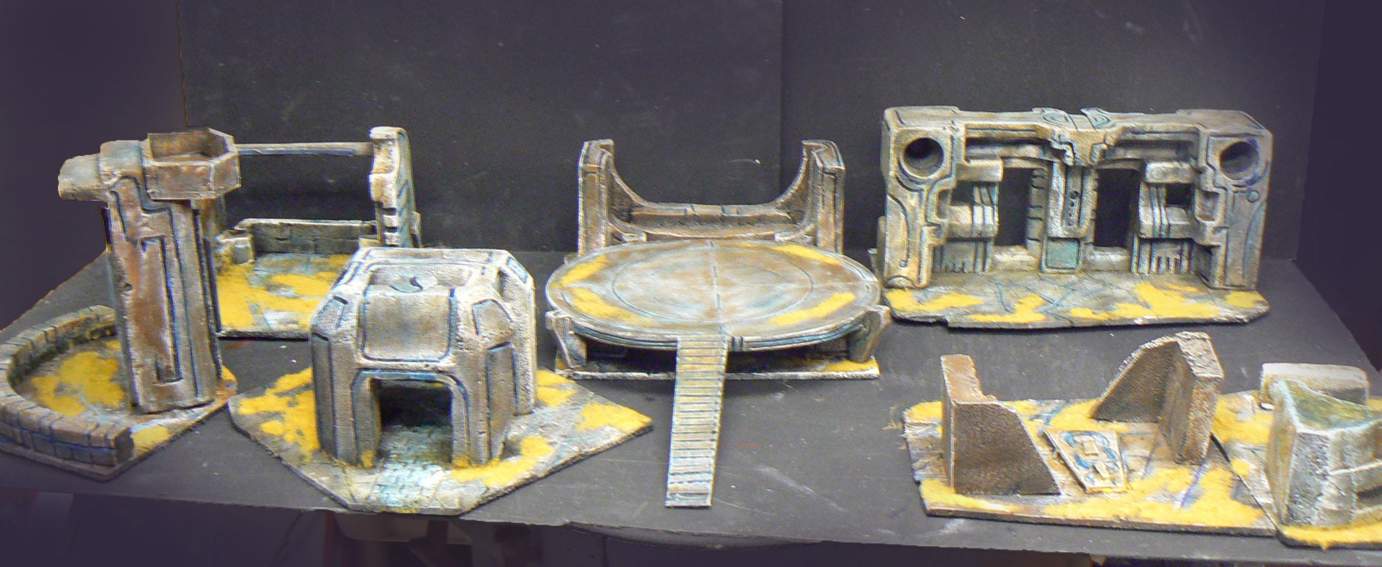 Eldar, Landing Pad, Tau, Warhammr 40k