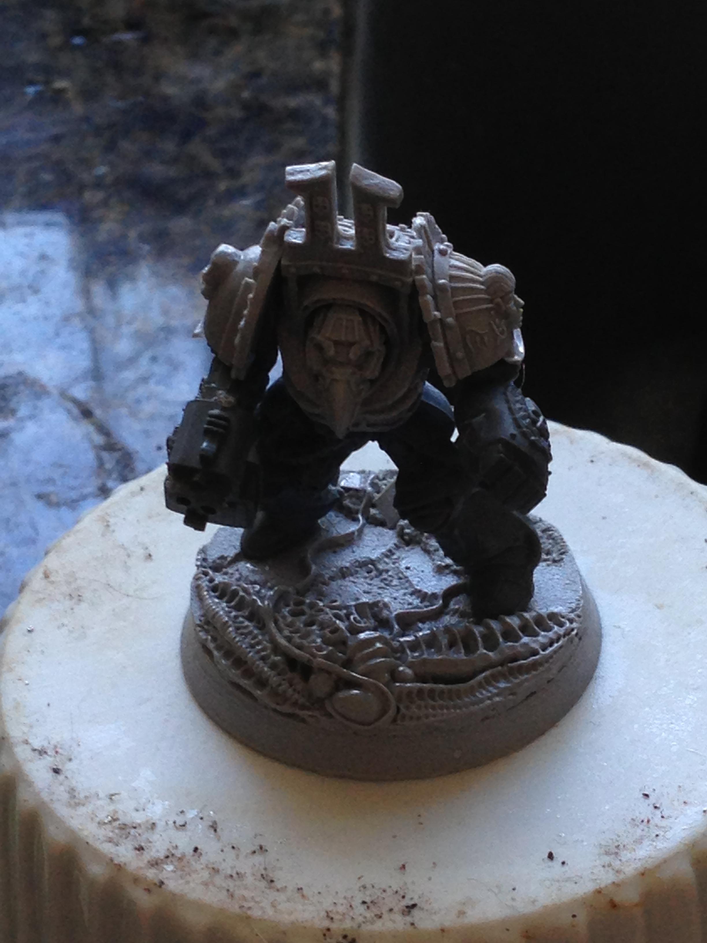 Loyalist, Terminator Armor, Thousand Sons, Work In Progress