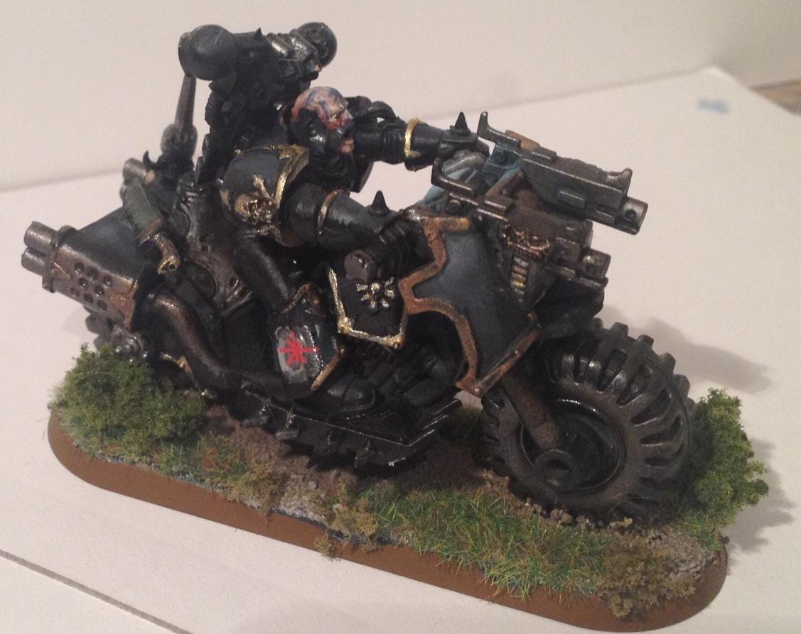 Bike, Black Legion, Chaos, Object Source Lighting