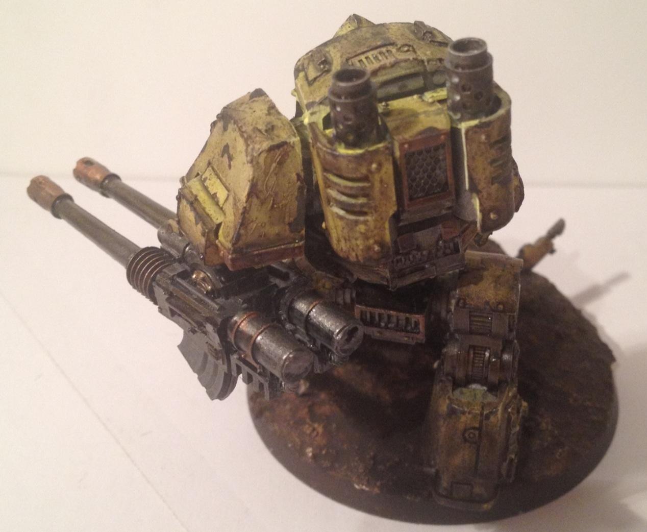 Autocannon, Contemptor, Drednought, Heresy, Imperial Fists, Pre Heresy