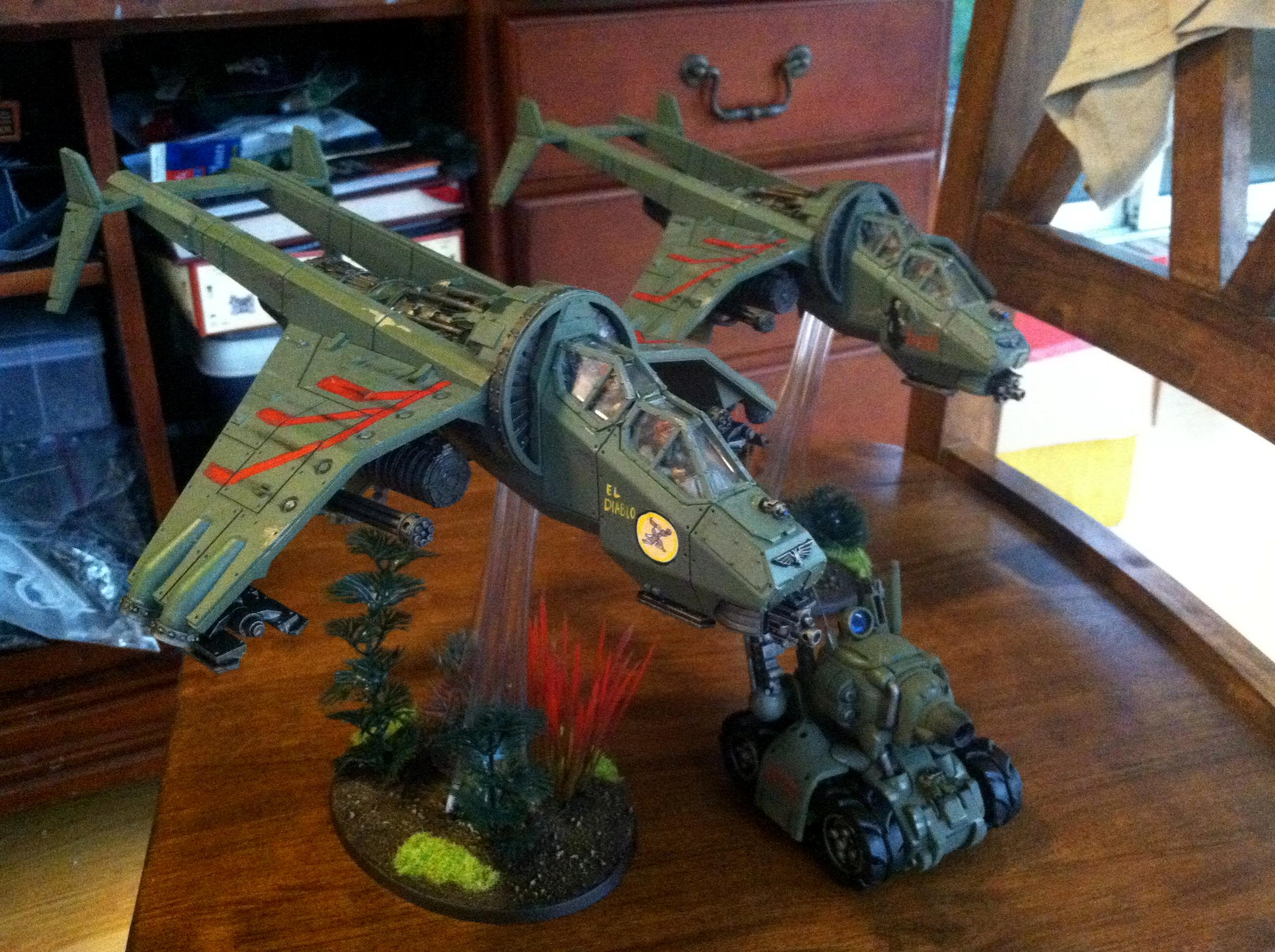 Catachan, Heavy Support, Leman Russ, Valkyrie