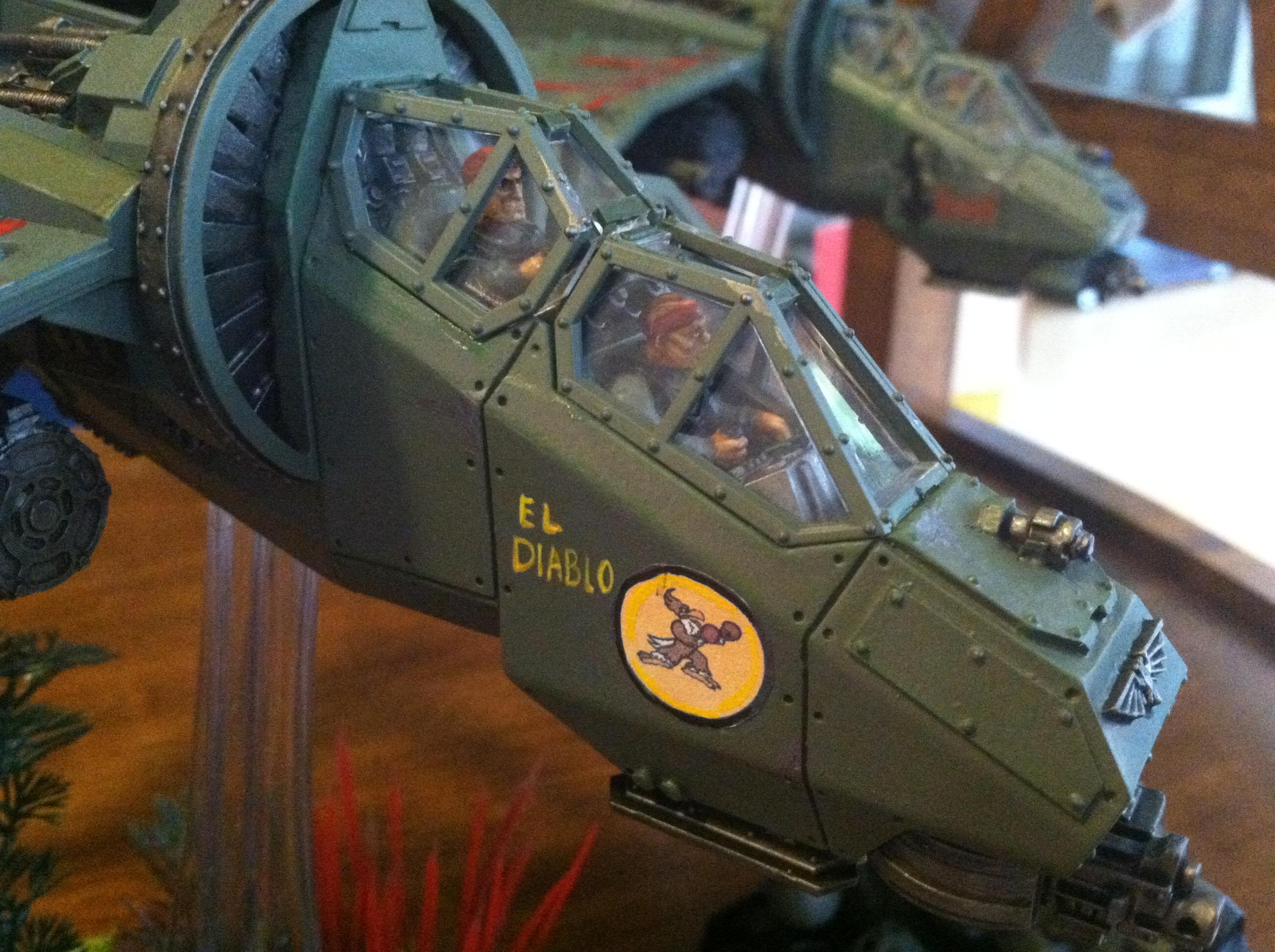 Catachan, Heavy Support, Leman Russ, Valkyrie