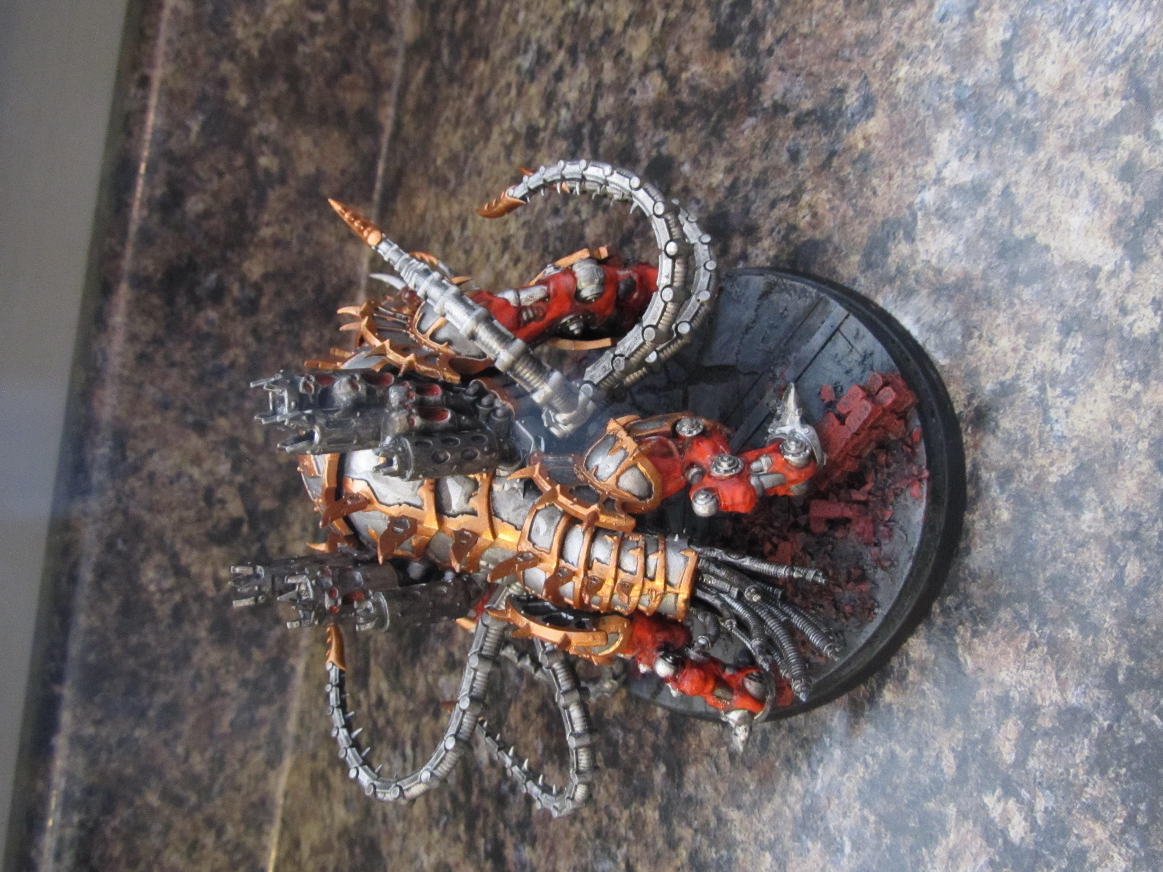 Behind Chaos Space Marine Mauler Fiend