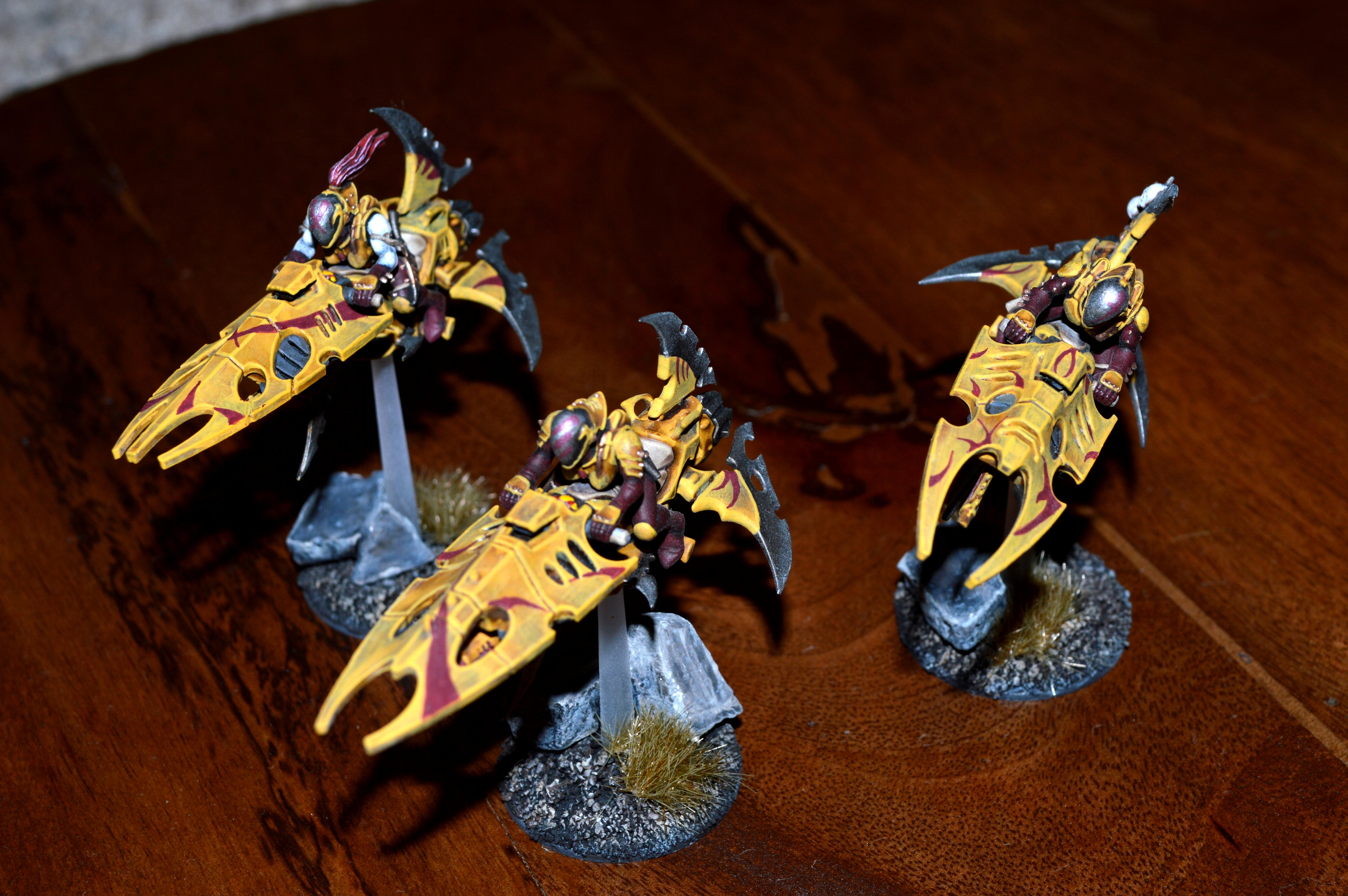 Dark Eldar, Drukhari, Jetbike, Reavers, Warhammer 40,000