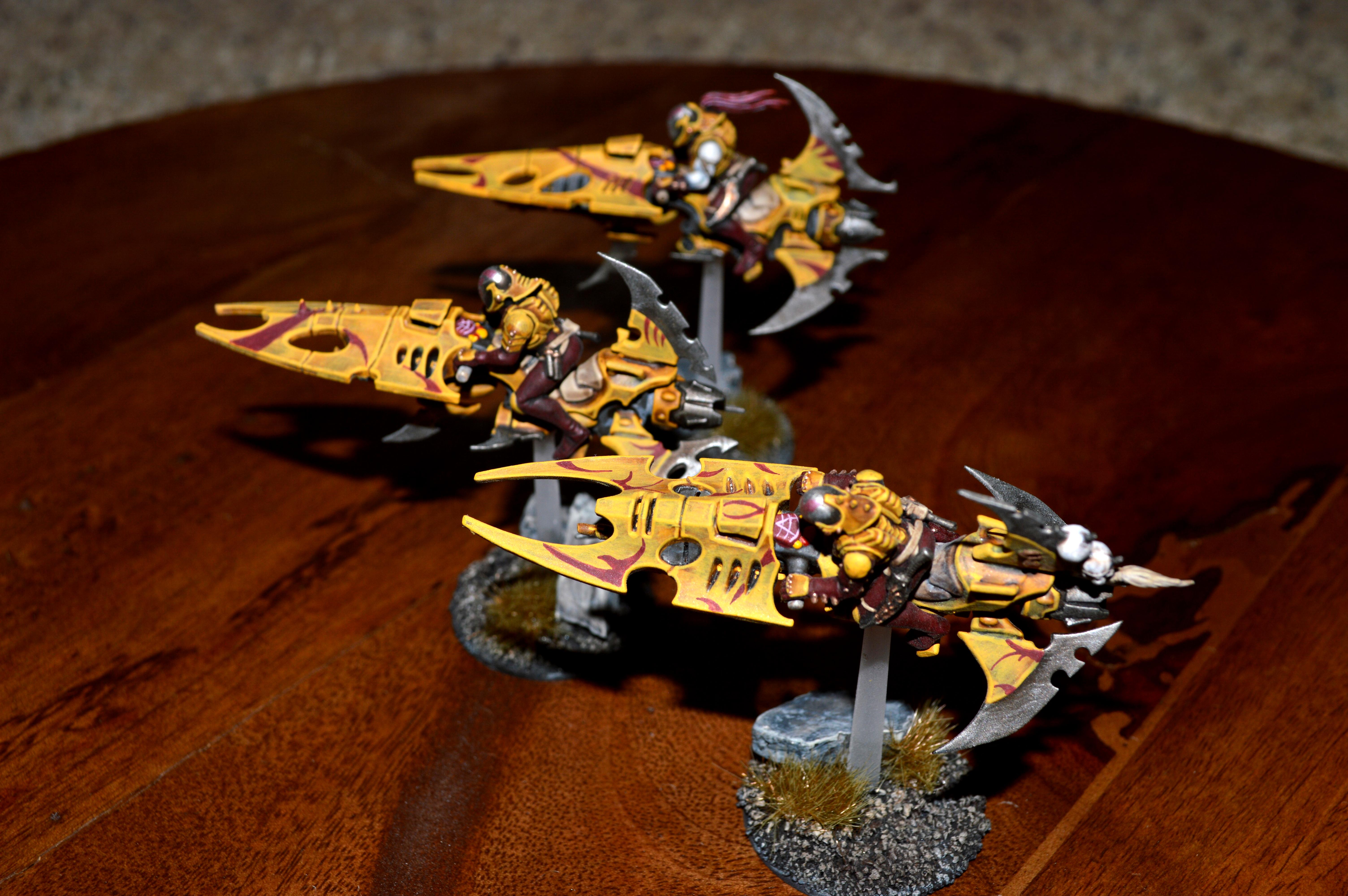 Dark Eldar, Jetbike, Reaver Jetbikes, Reavers