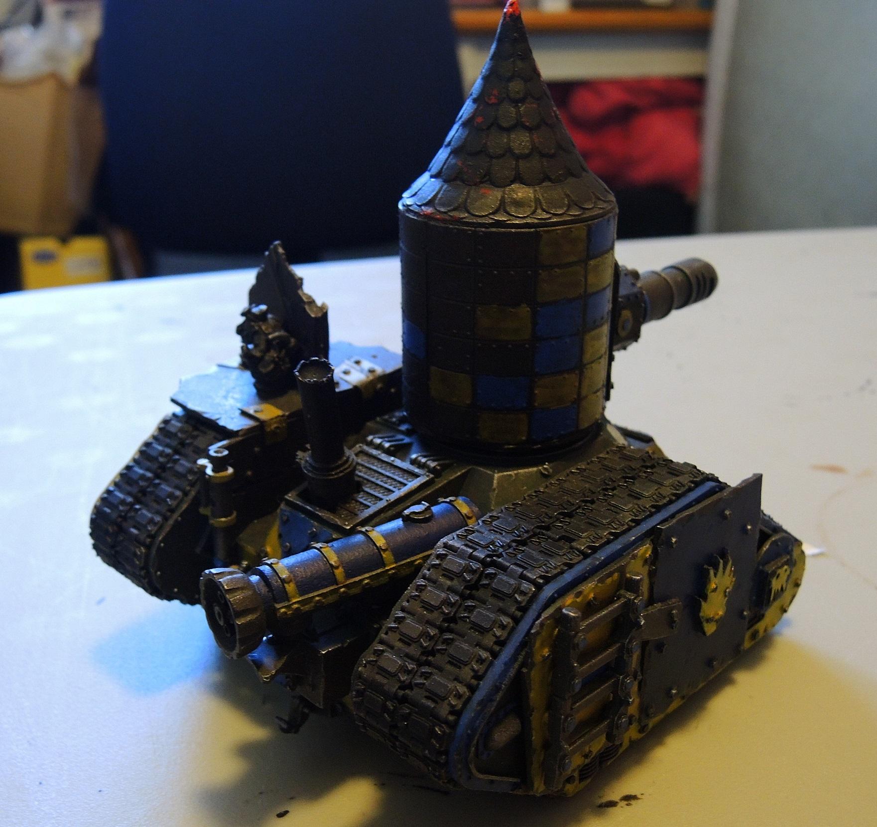 Badmoons, Deathskulls, Looted, Orks, Scratch Build, Wagon