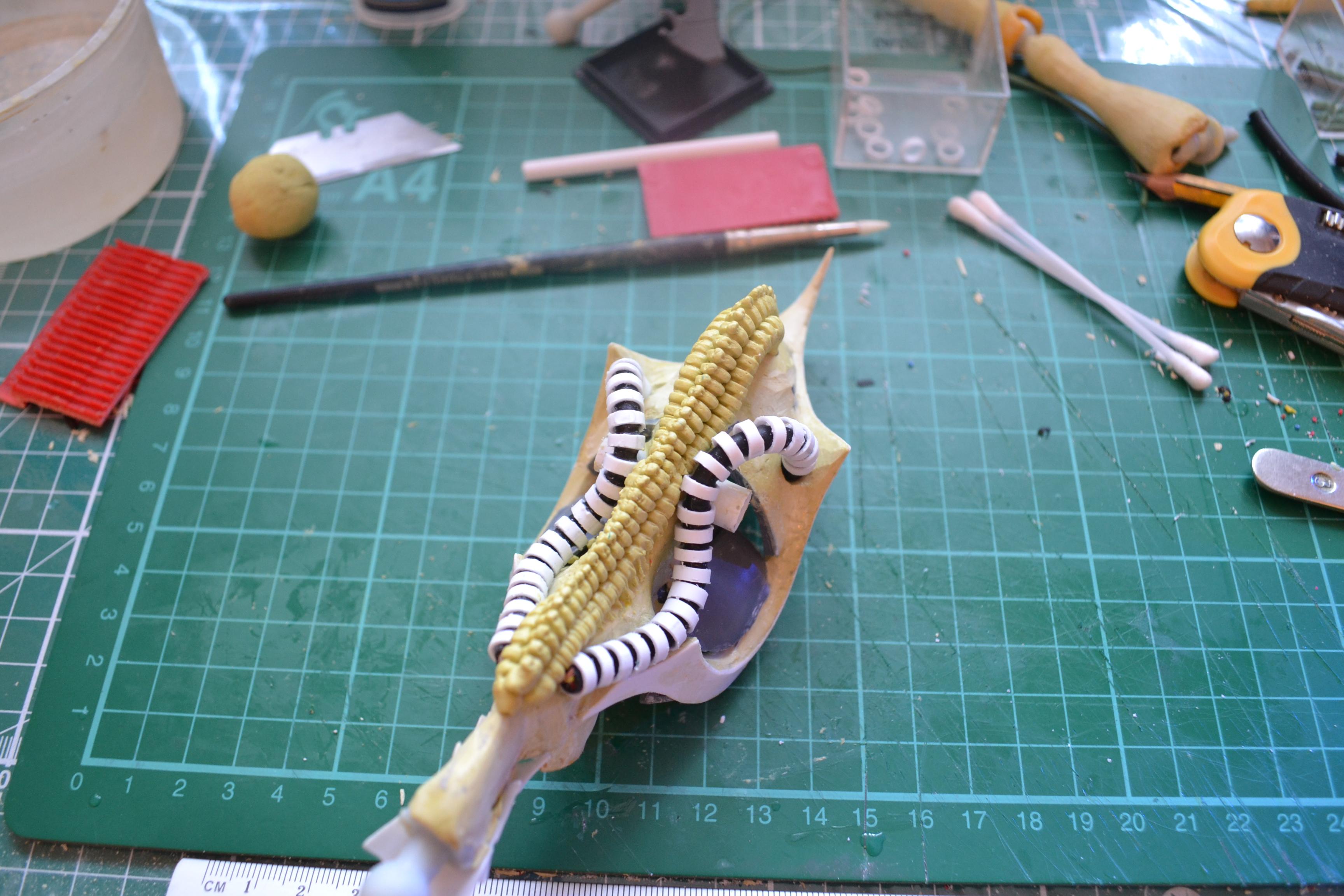 Conversion, Dark Eldar, Hand Made, Scratch Build, Titan, Warhammer 40,000, Warhammer Fantasy, Wraithknight