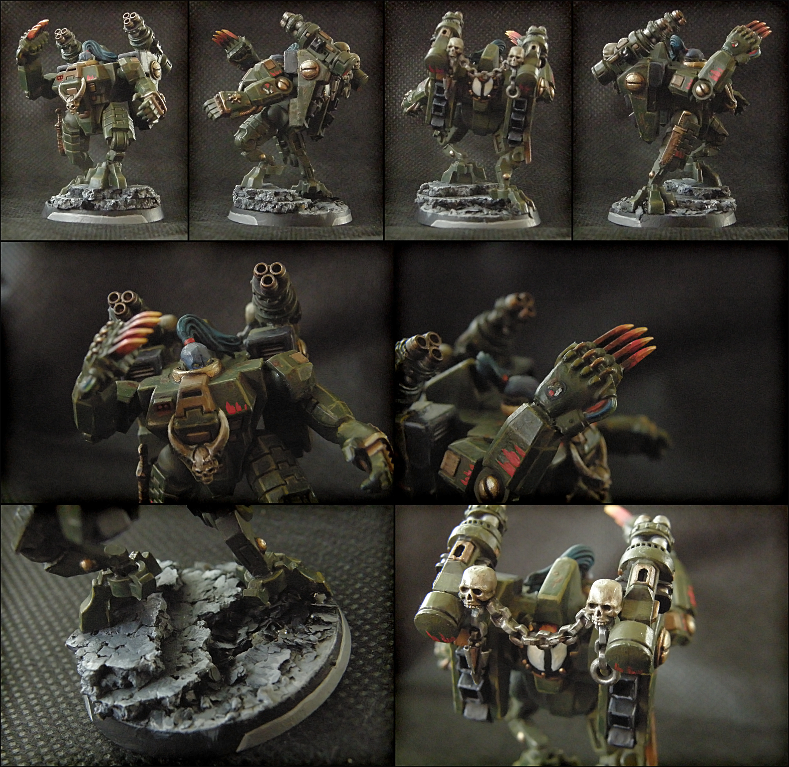 Arena Of Death, Commander, Conversion, Kitbash, Tau, Warhammer 40,000