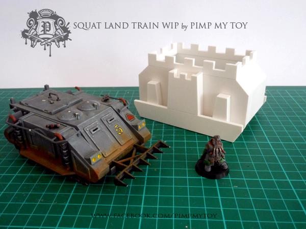 Demiurg, Land Train, Squats, Warhammer 40,000