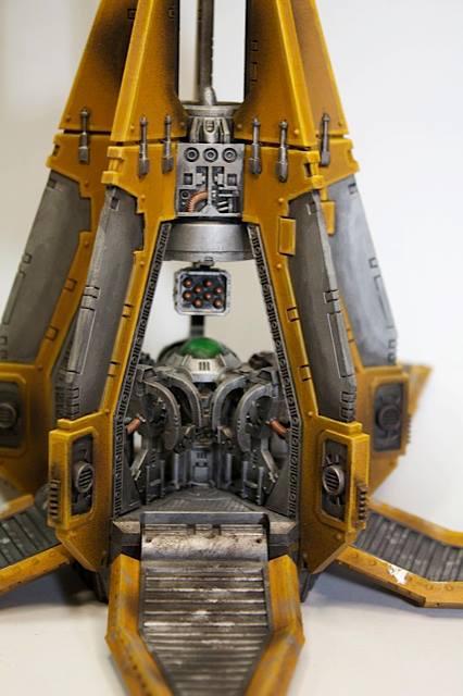 Drop Pod, Imperial Fists, Space Marines
