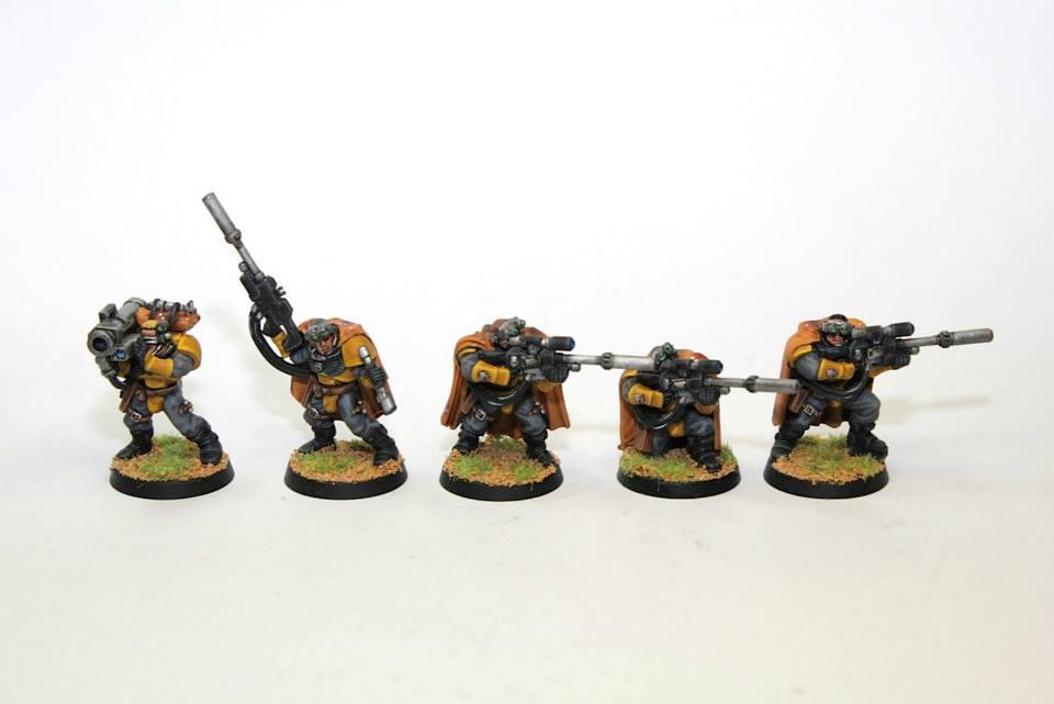 Imperial Fists, Scouts, Space Marines