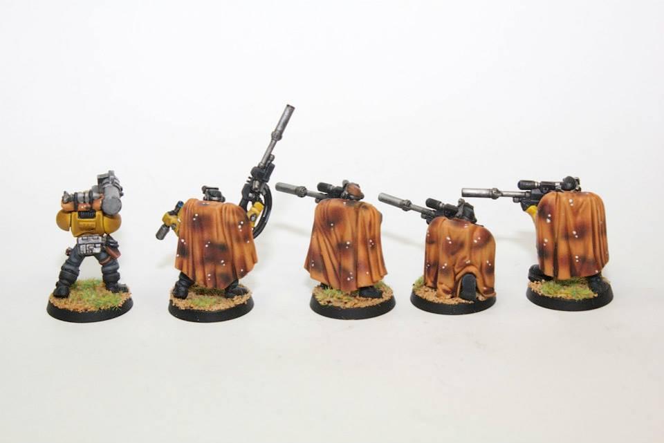 Imperial Fists, Scouts, Space Marines