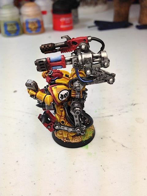 Imperial Fists, Space Marines, Tech Marine