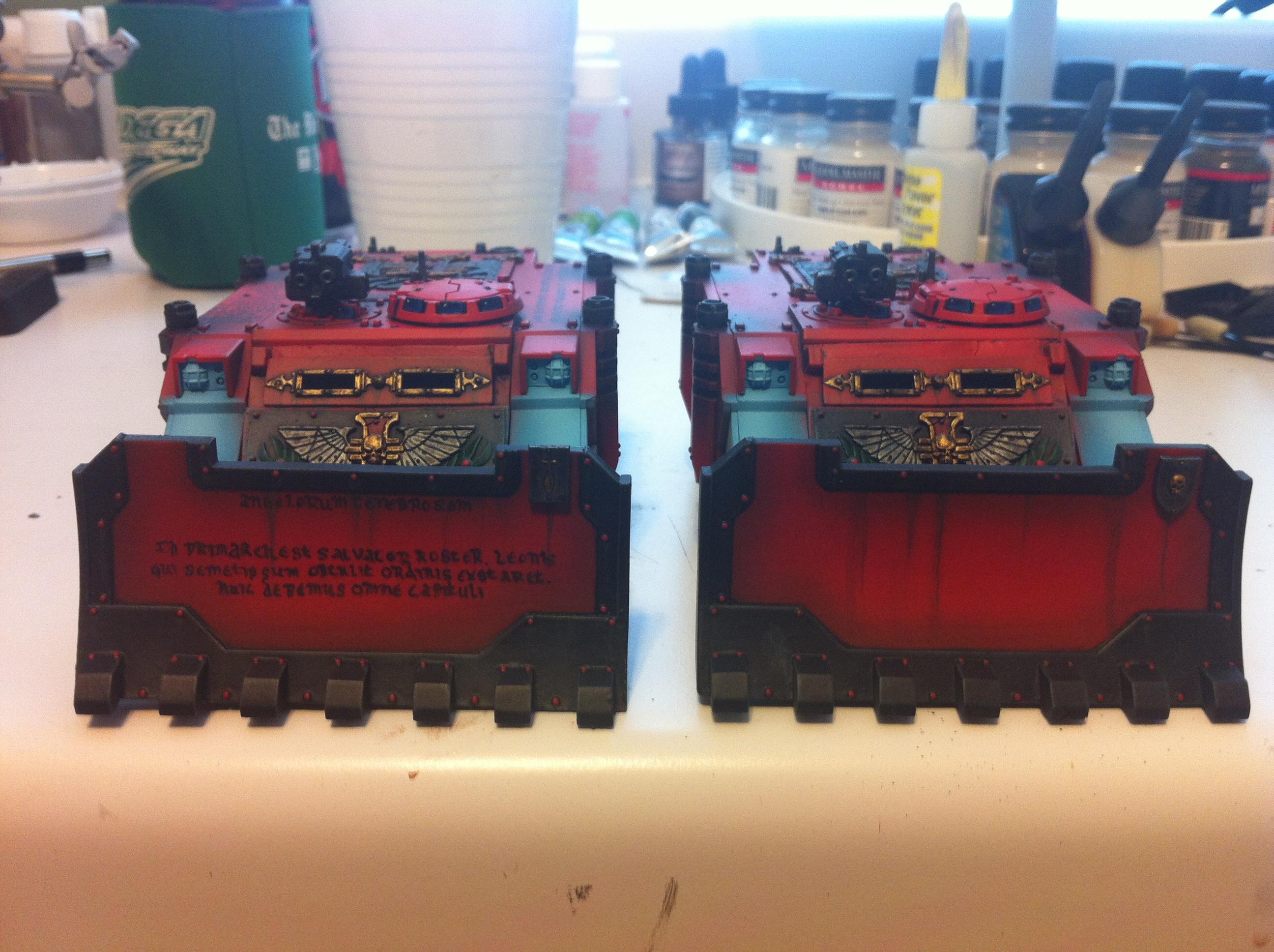 Forge World, Grey Knights, Rhino, Space Marines