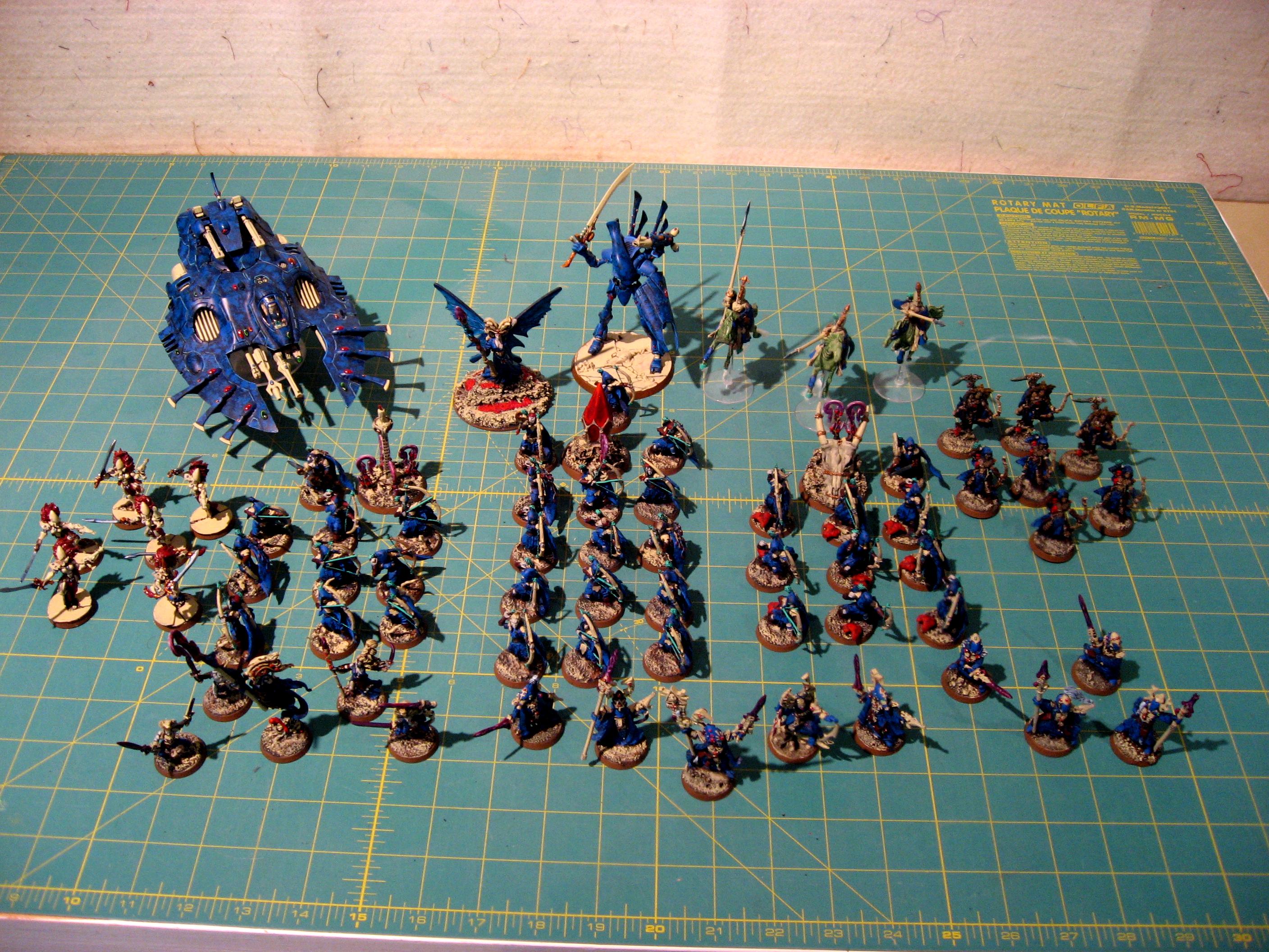 Eldar Army Shot